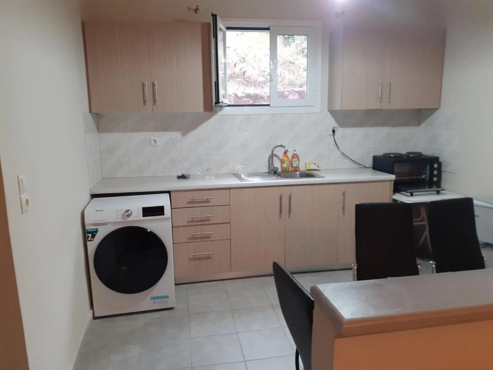 washing machine in Belvedere Zakynthos Studios