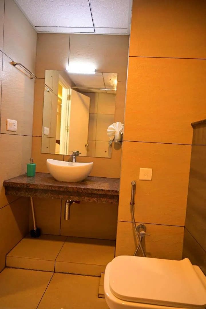 Bathroom in Aadisaktthi Leisure Resort, Kovalam