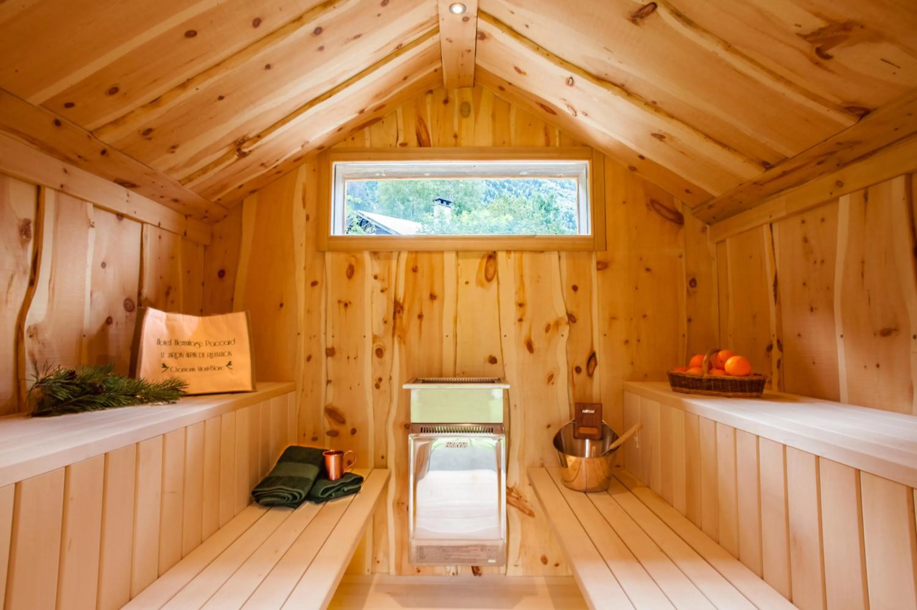 Garden in Chalet-Hôtel Hermitage