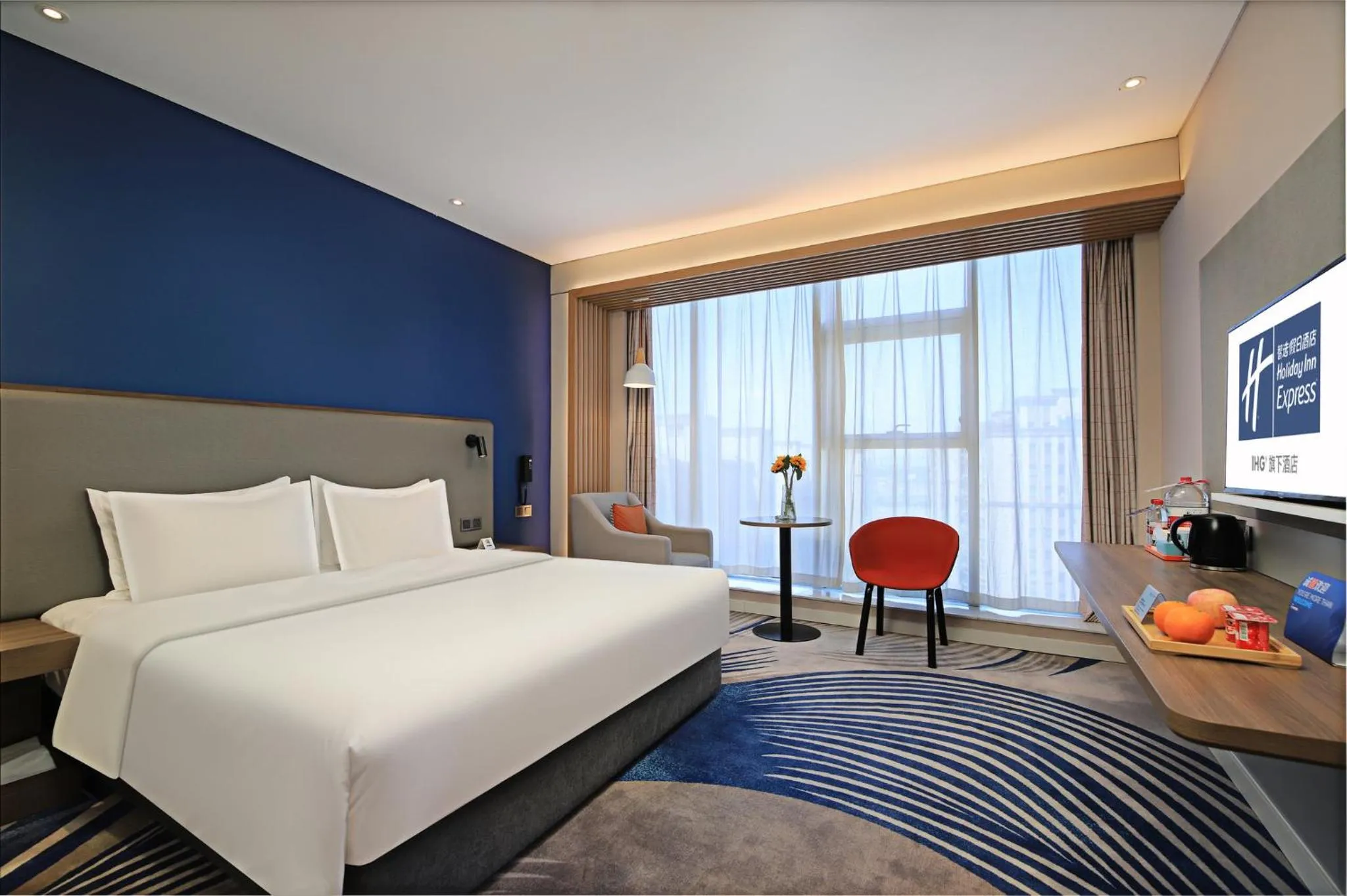 Photo of the whole room, Bed in Holiday Inn Express Linyi West, an IHG Hotel