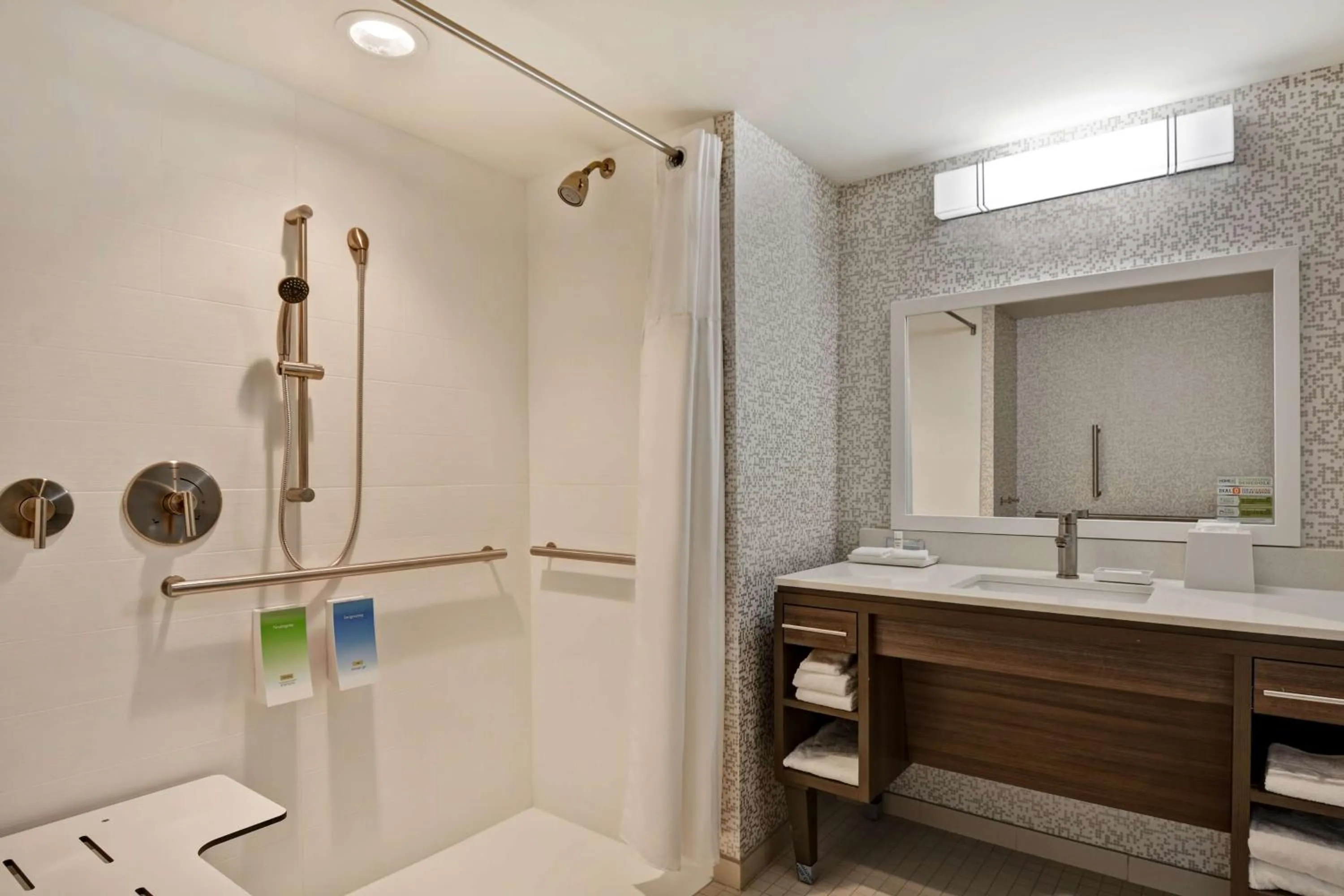 Bathroom in Home2 Suites Williston Burlington, Vt