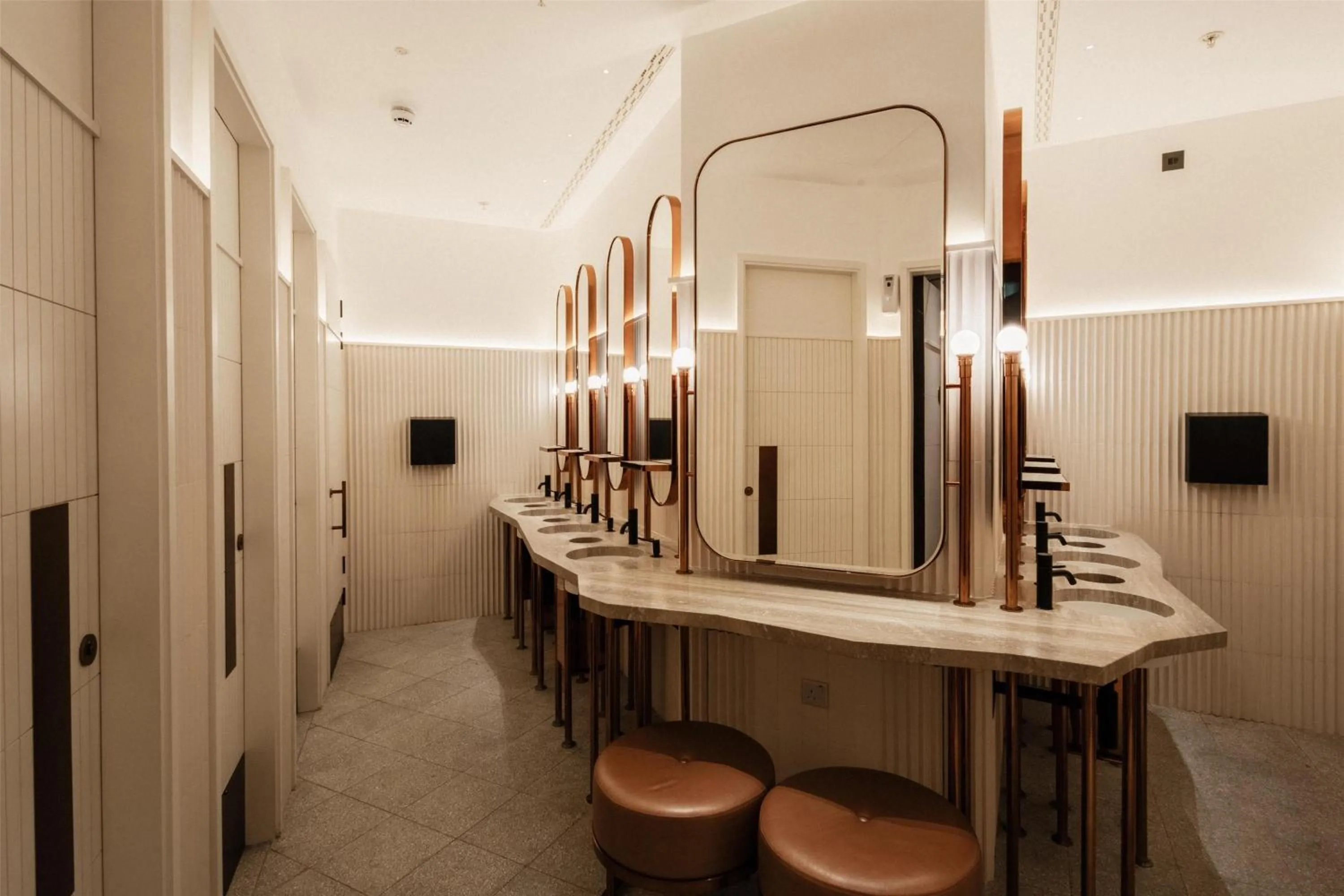 Bathroom in Hart Shoreditch Hotel London, Curio Collection by Hilton