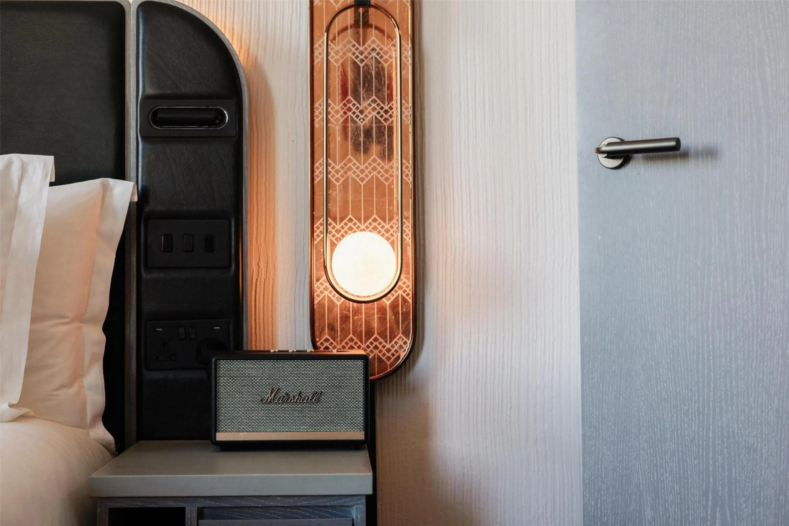 Bedroom in Hart Shoreditch Hotel London, Curio Collection by Hilton