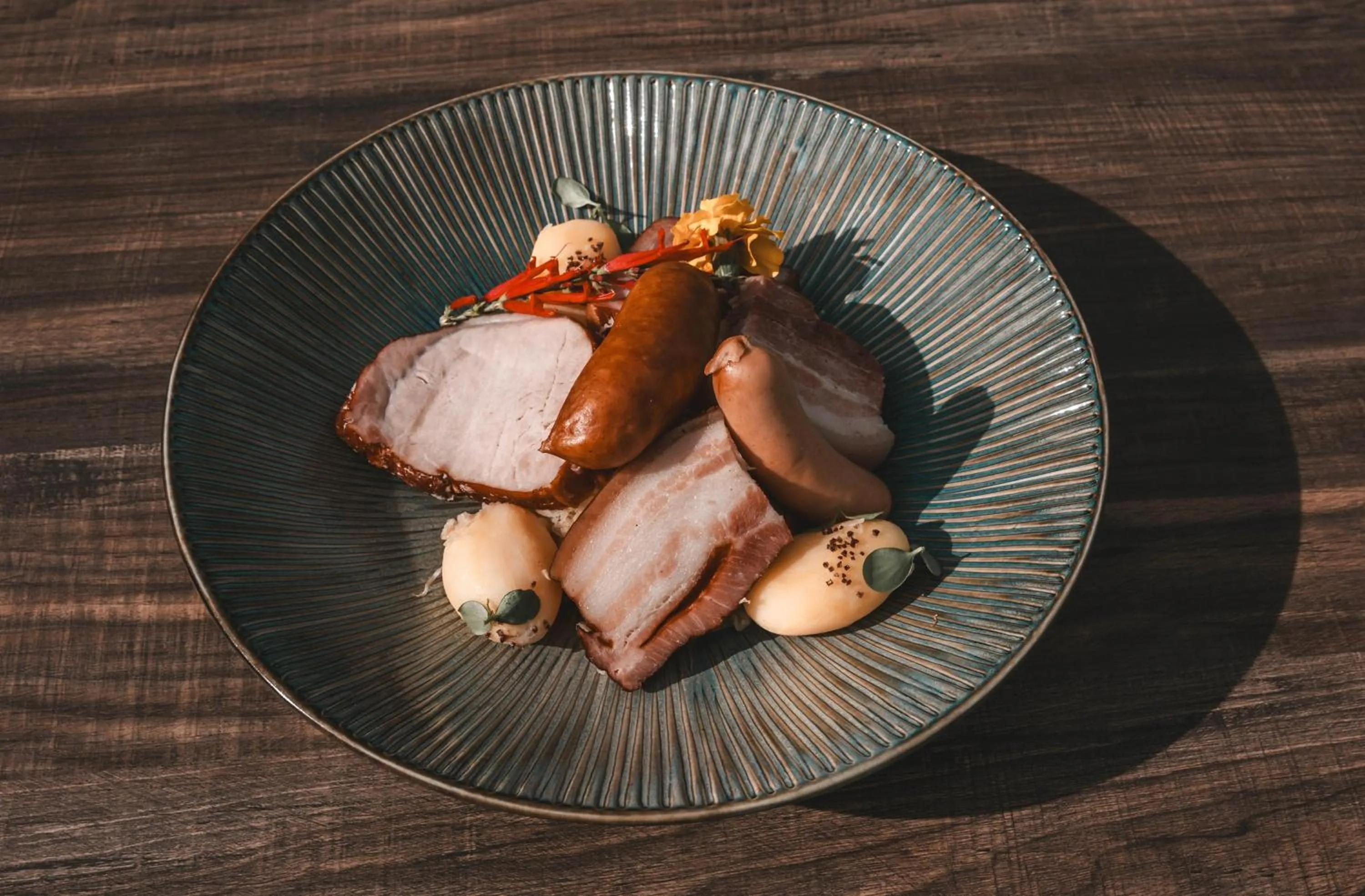 Food in Les Violettes Hotel & Spa