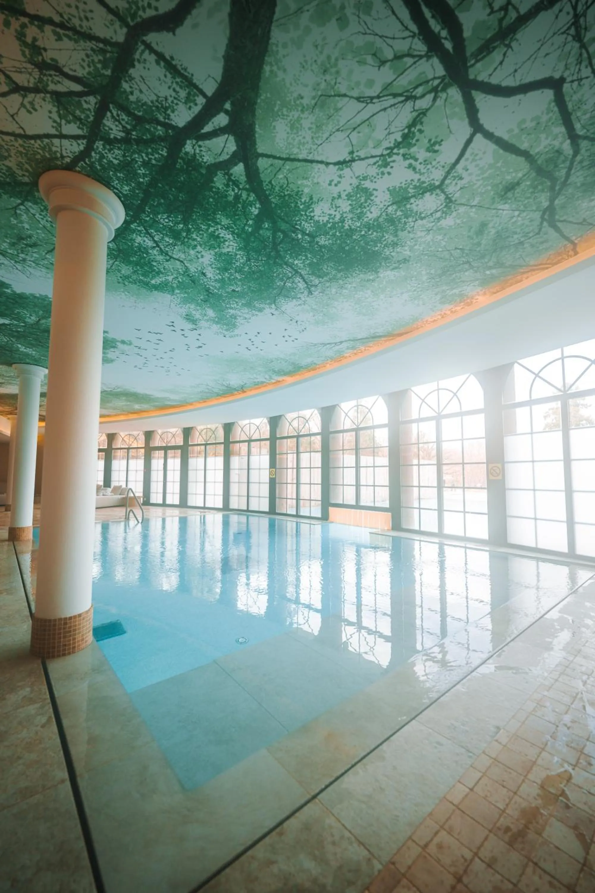 Swimming pool in Les Violettes Hotel & Spa