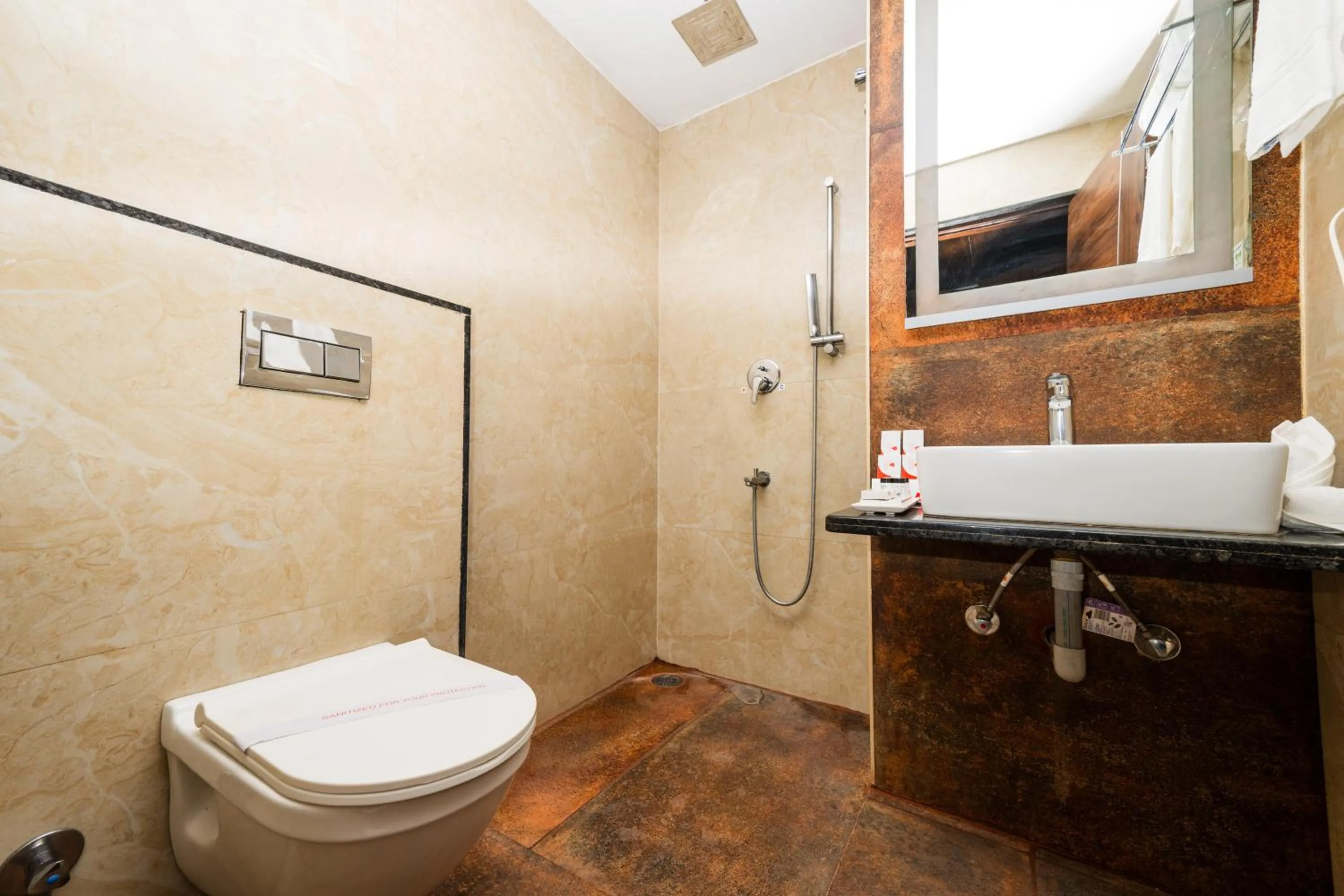 Bathroom in The Liverpool Hotels Marathahalli, Outer Ring Road