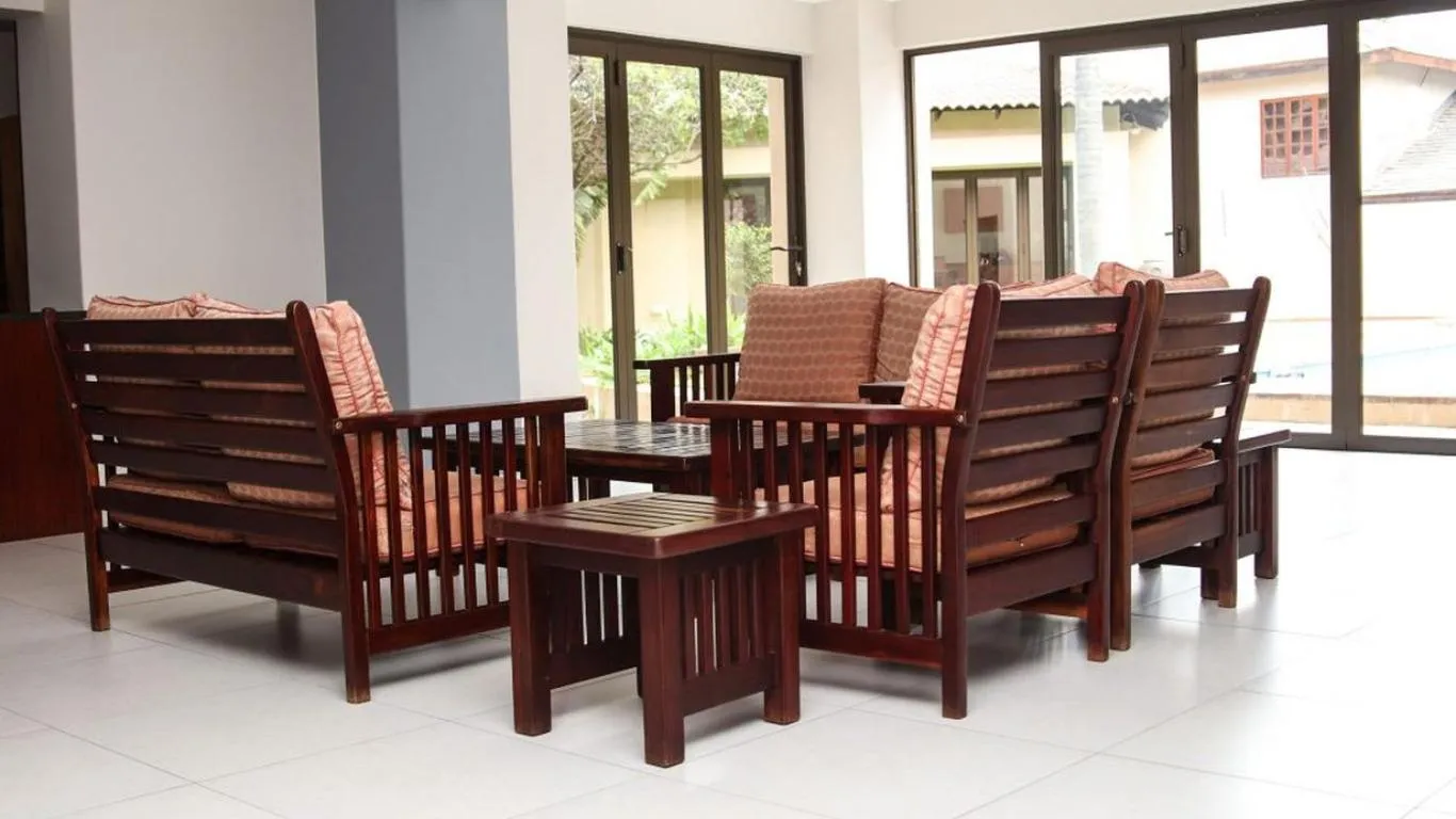 Seating area in Letsatsing Lodge