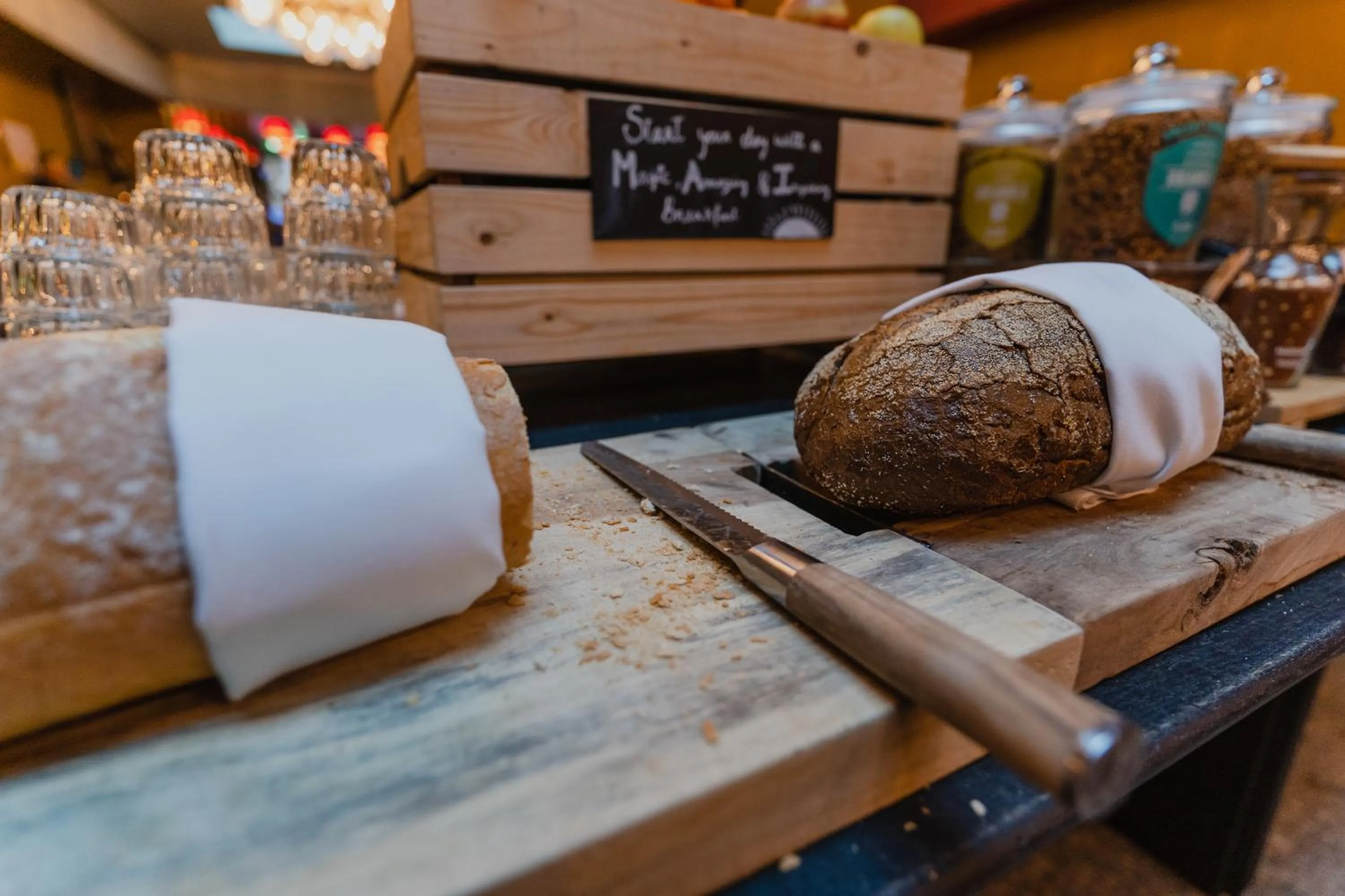 Breakfast in Hotel Mai Amsterdam