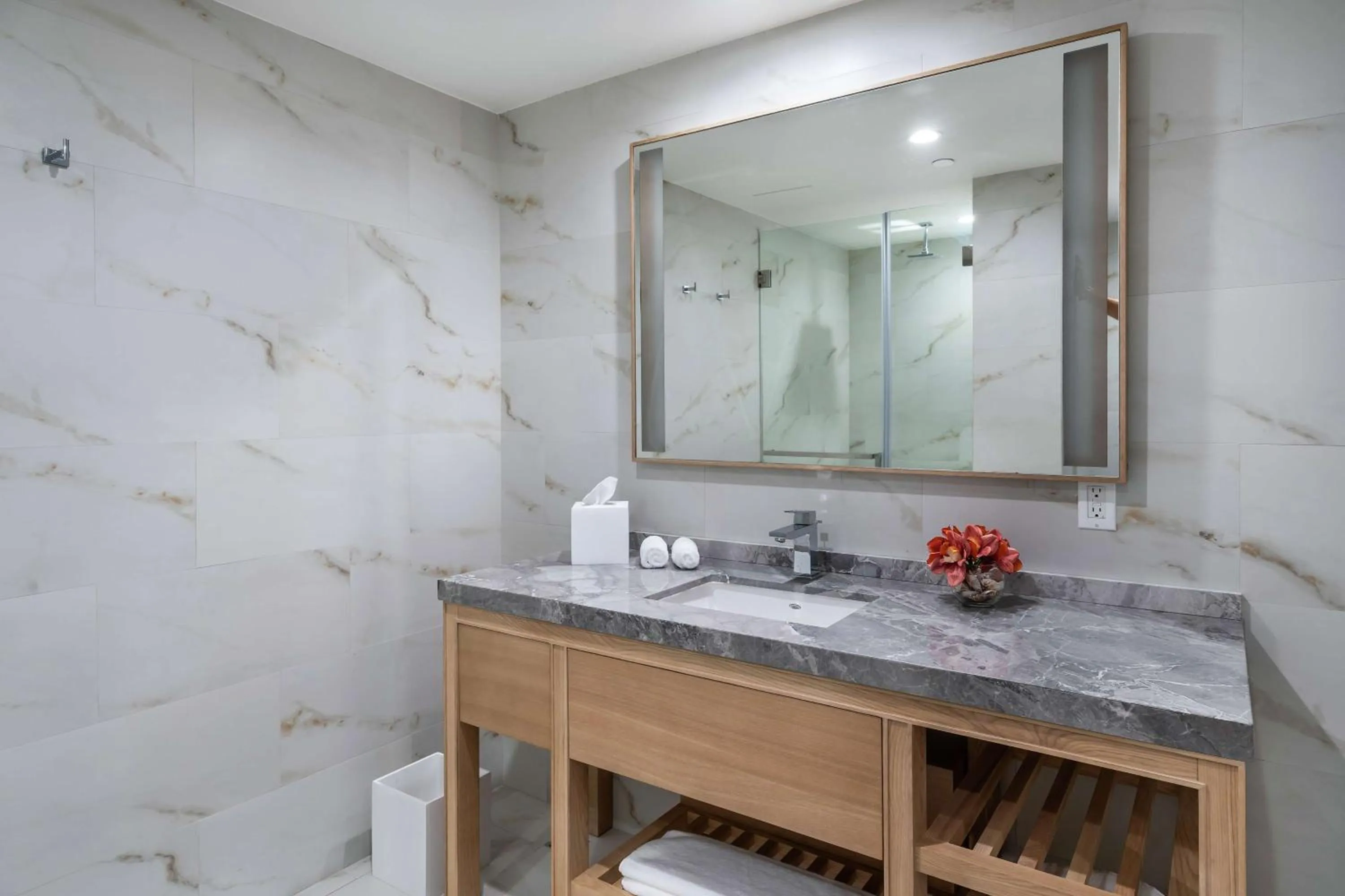 Bathroom in Koi Resort Saint Kitts, Curio Collection by Hilton