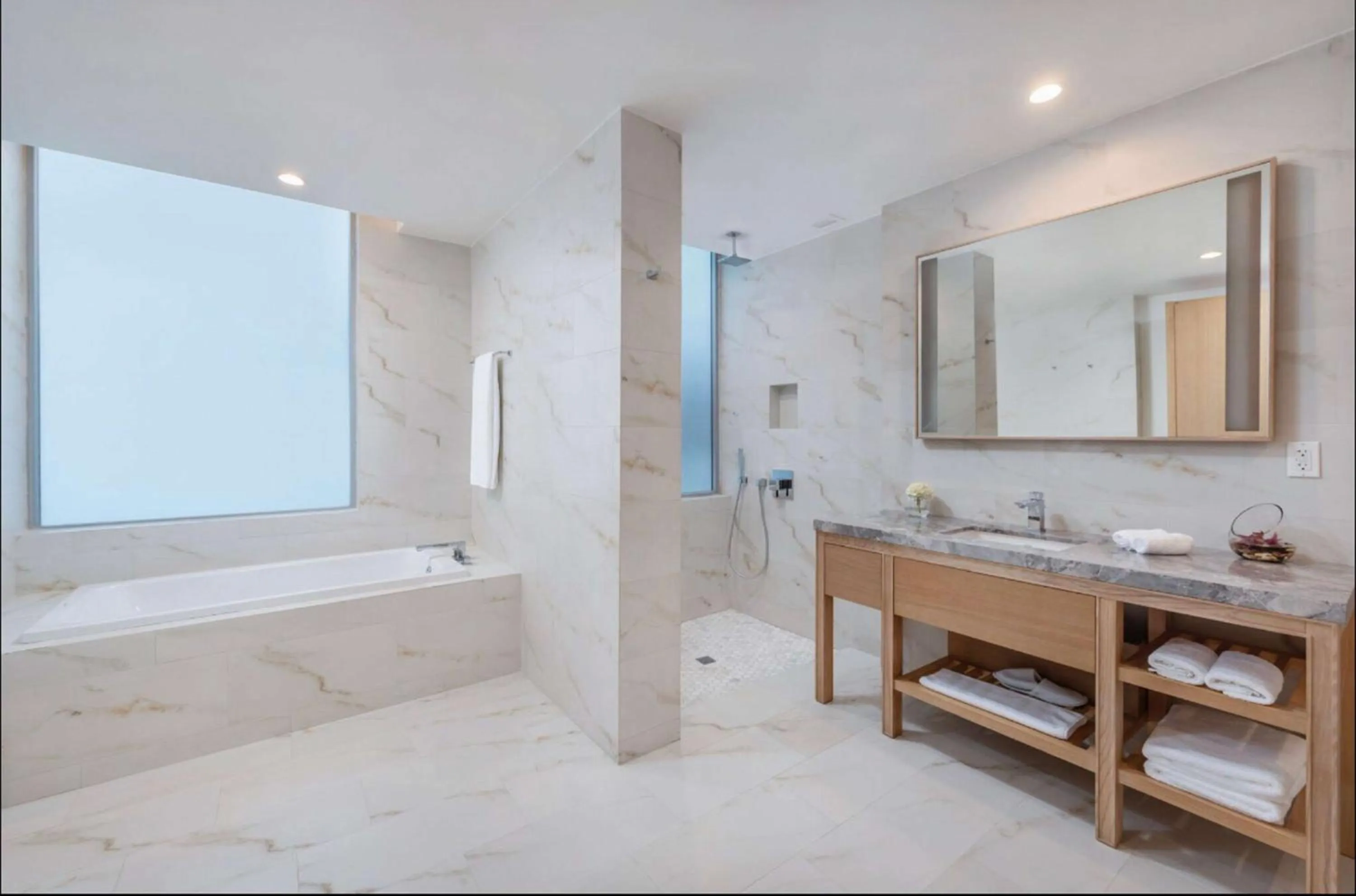 Bathroom in Koi Resort Saint Kitts, Curio Collection by Hilton