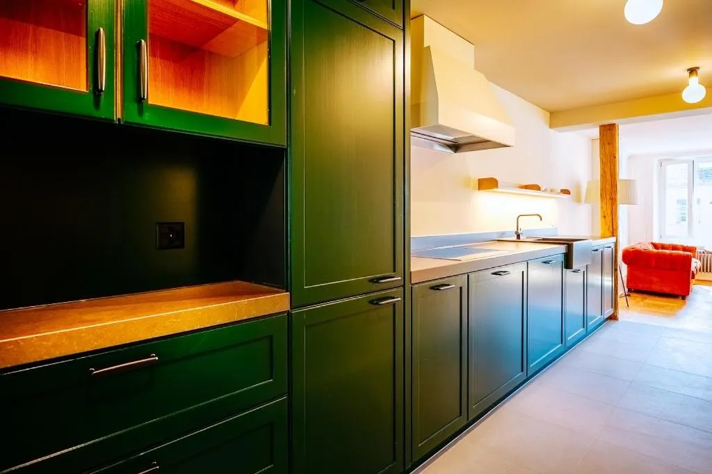 Kitchen or kitchenette in Luxury Residences by Widder Hotel
