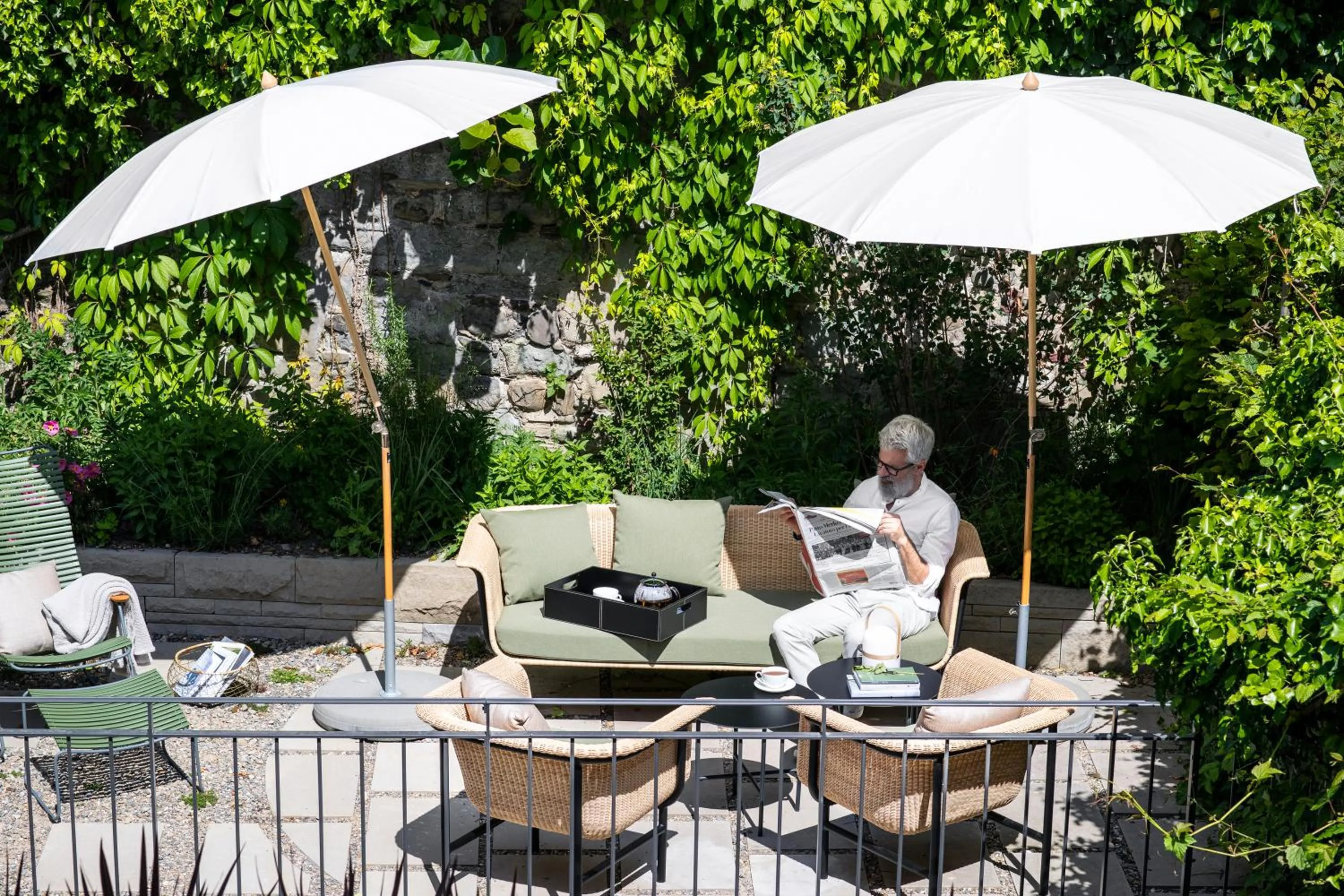 Garden in Luxury Residences by Widder Hotel