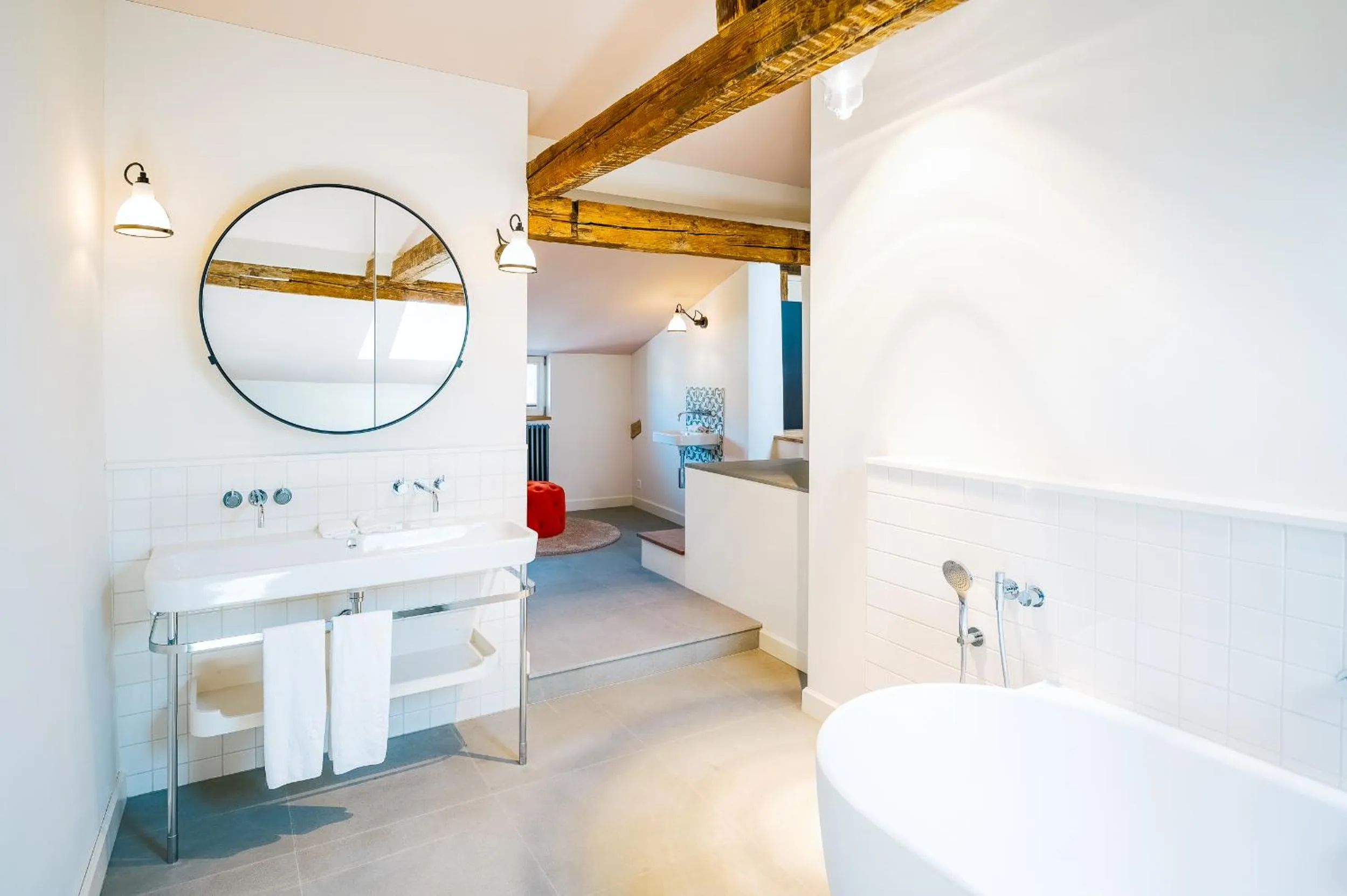 Toilet in Luxury Residences by Widder Hotel