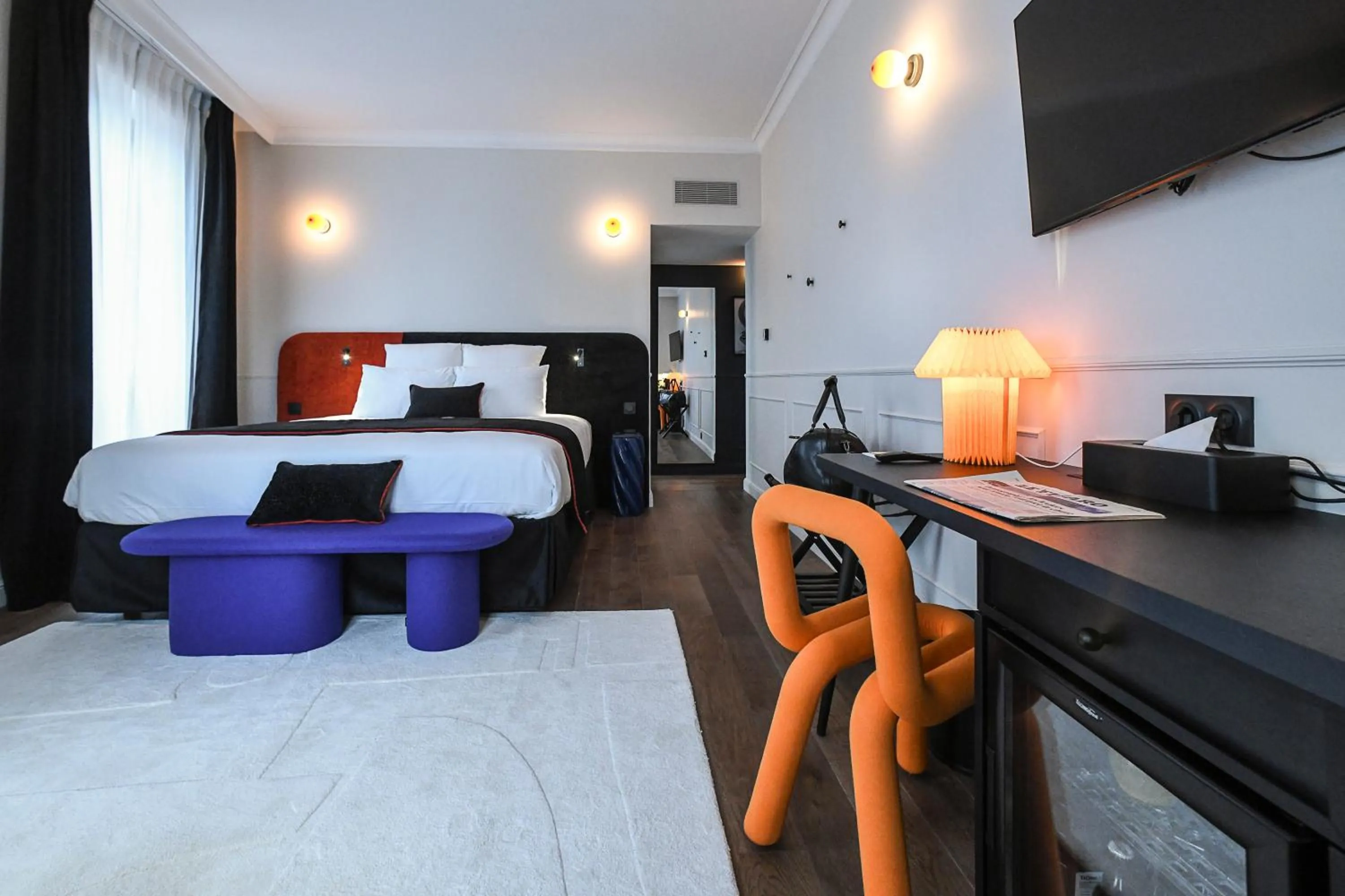 Bedroom, Bed in Grand Hôtel Du Parc - Teritoria