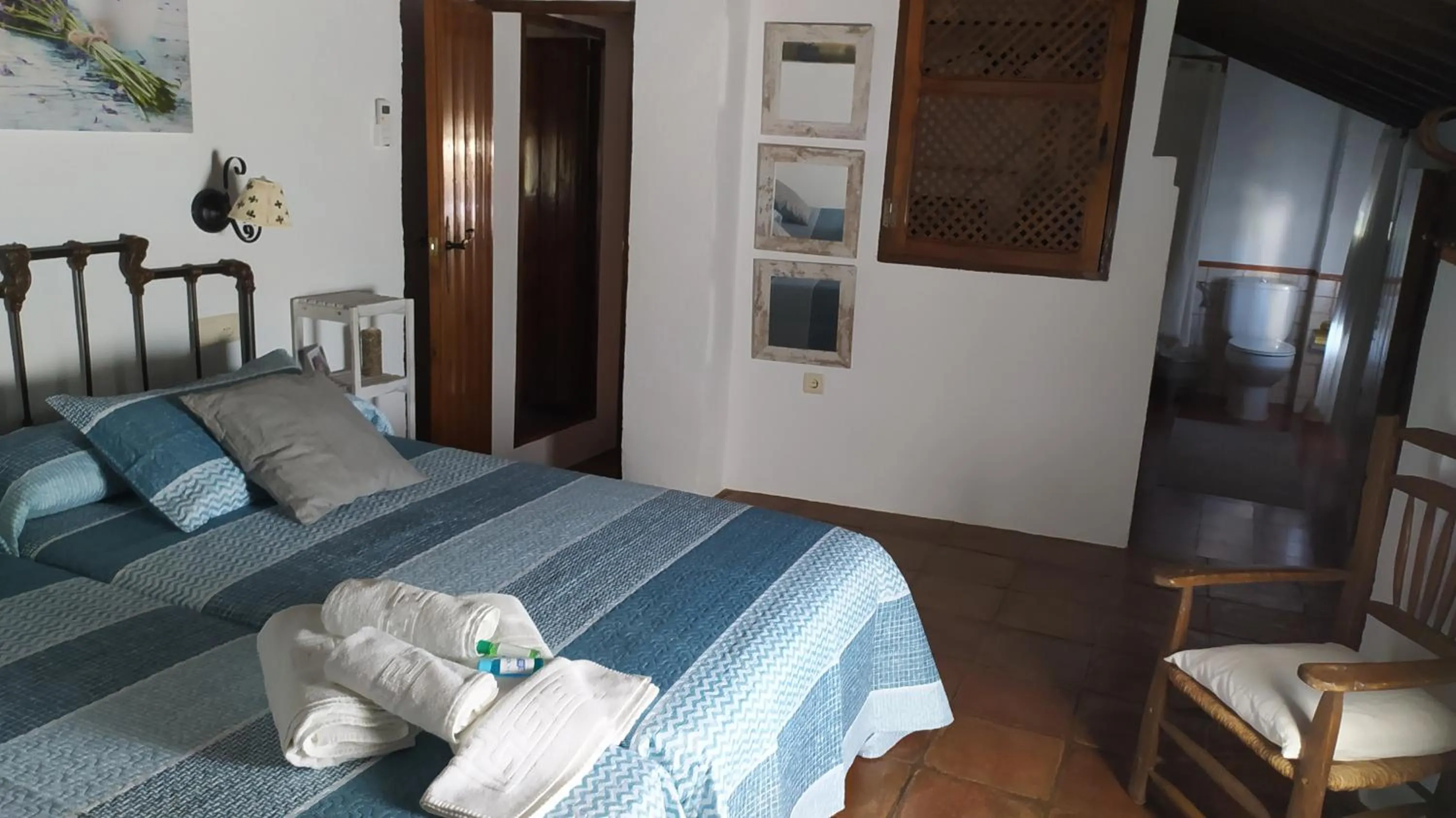 Bed in Cortijo Molino los Justos