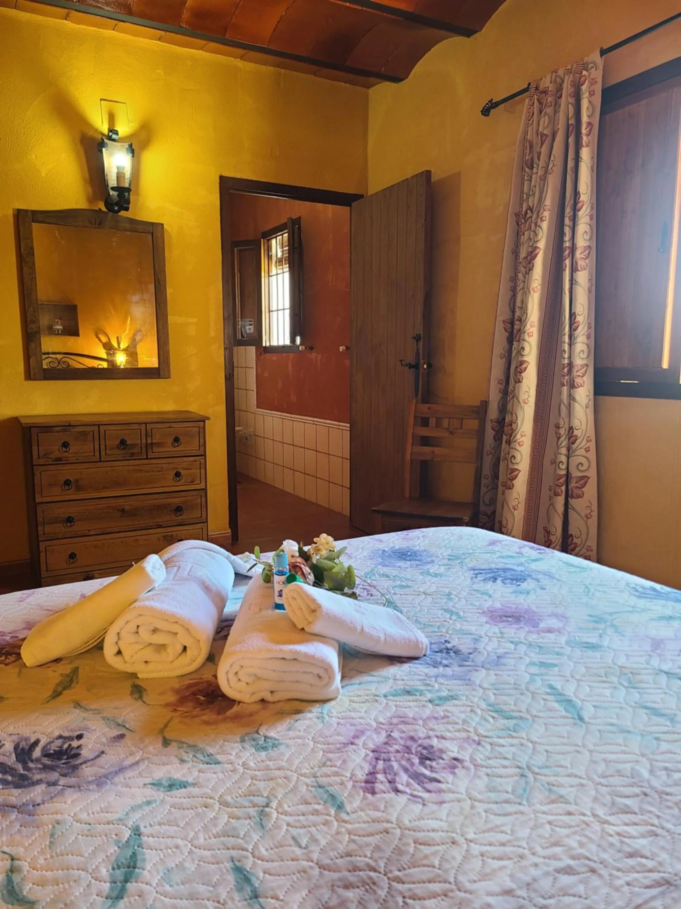 Bed in Cortijo Molino los Justos