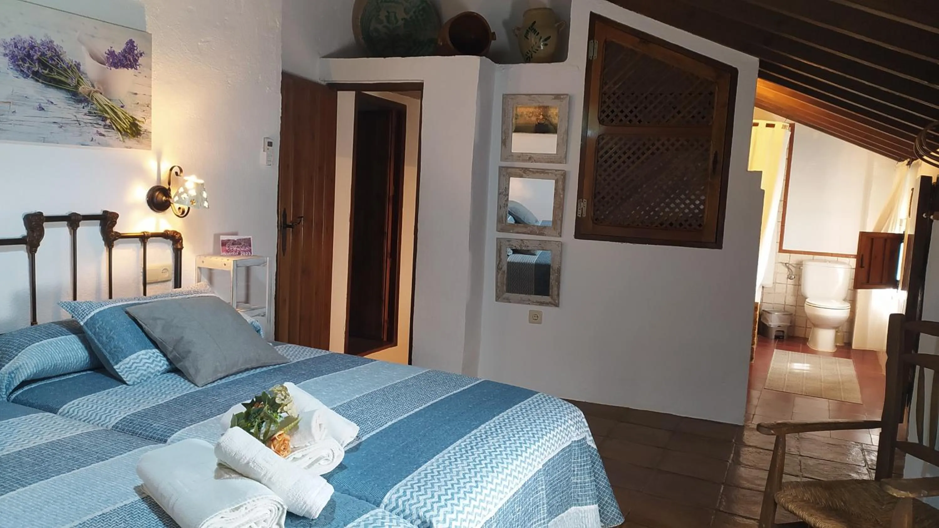 Bed in Cortijo Molino los Justos