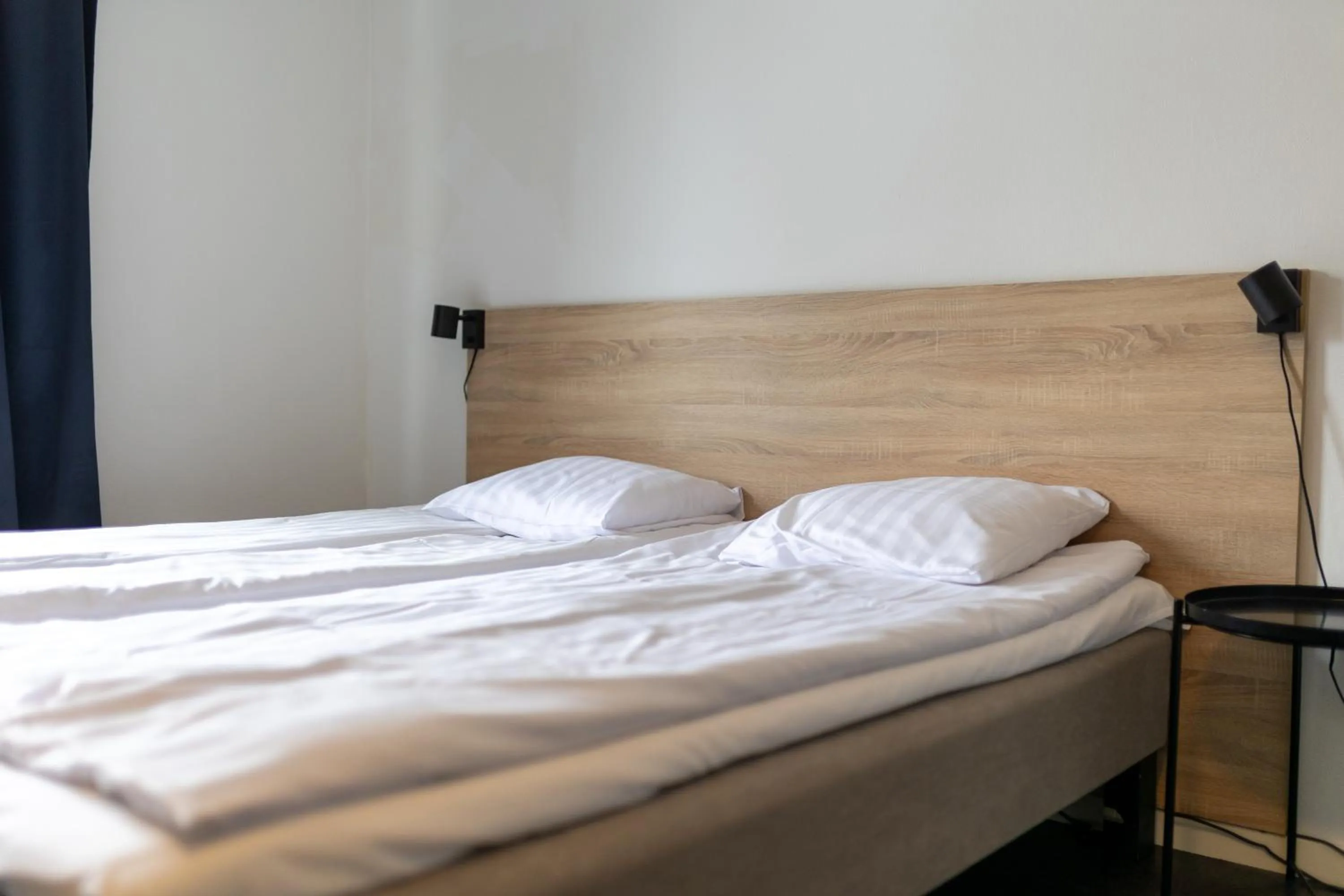 Bed in Halmstad Hotel Apartments