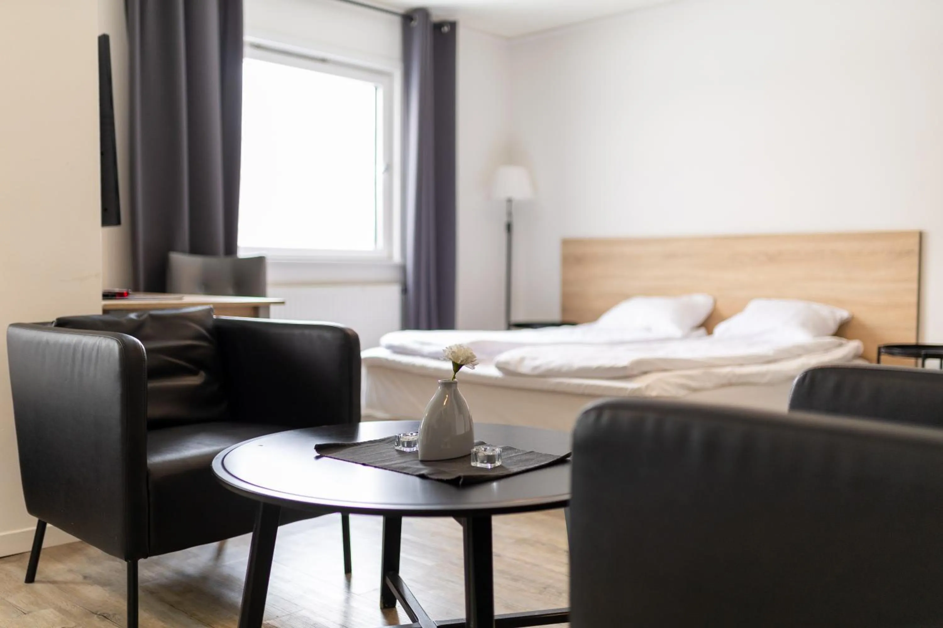 Seating area in Halmstad Hotel Apartments