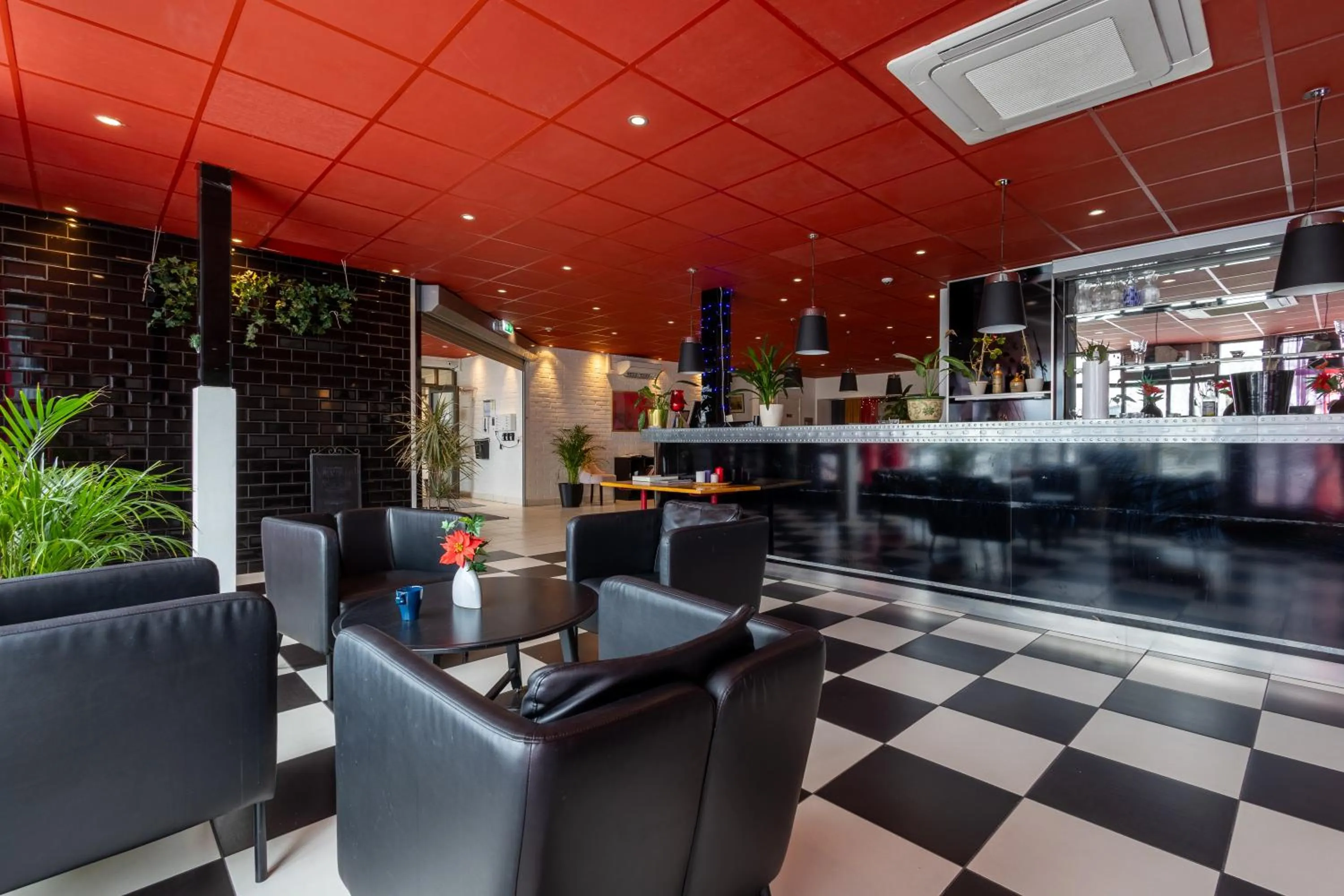 Lounge or bar in Halmstad Hotel Apartments