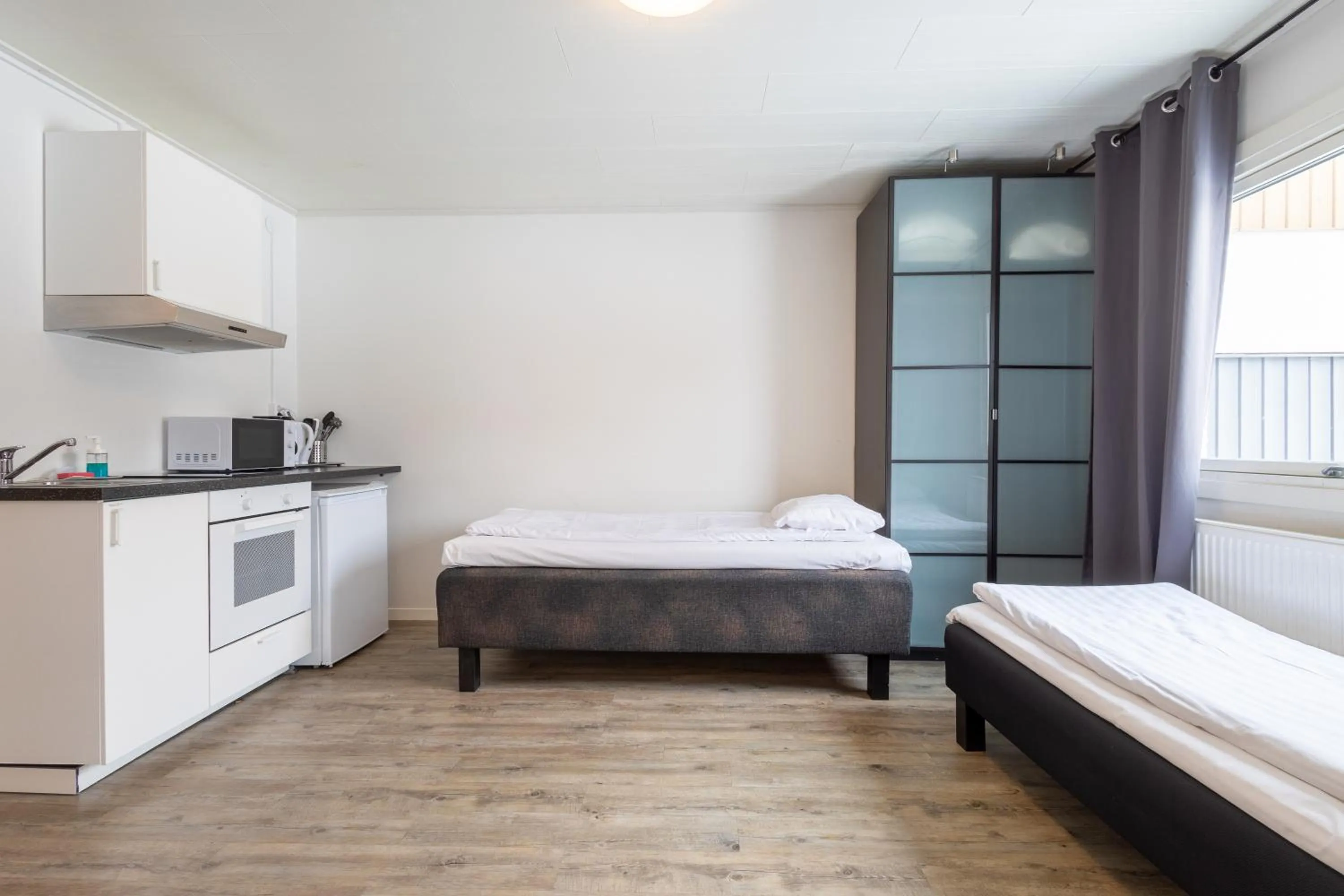 Kitchen or kitchenette in Halmstad Hotel Apartments