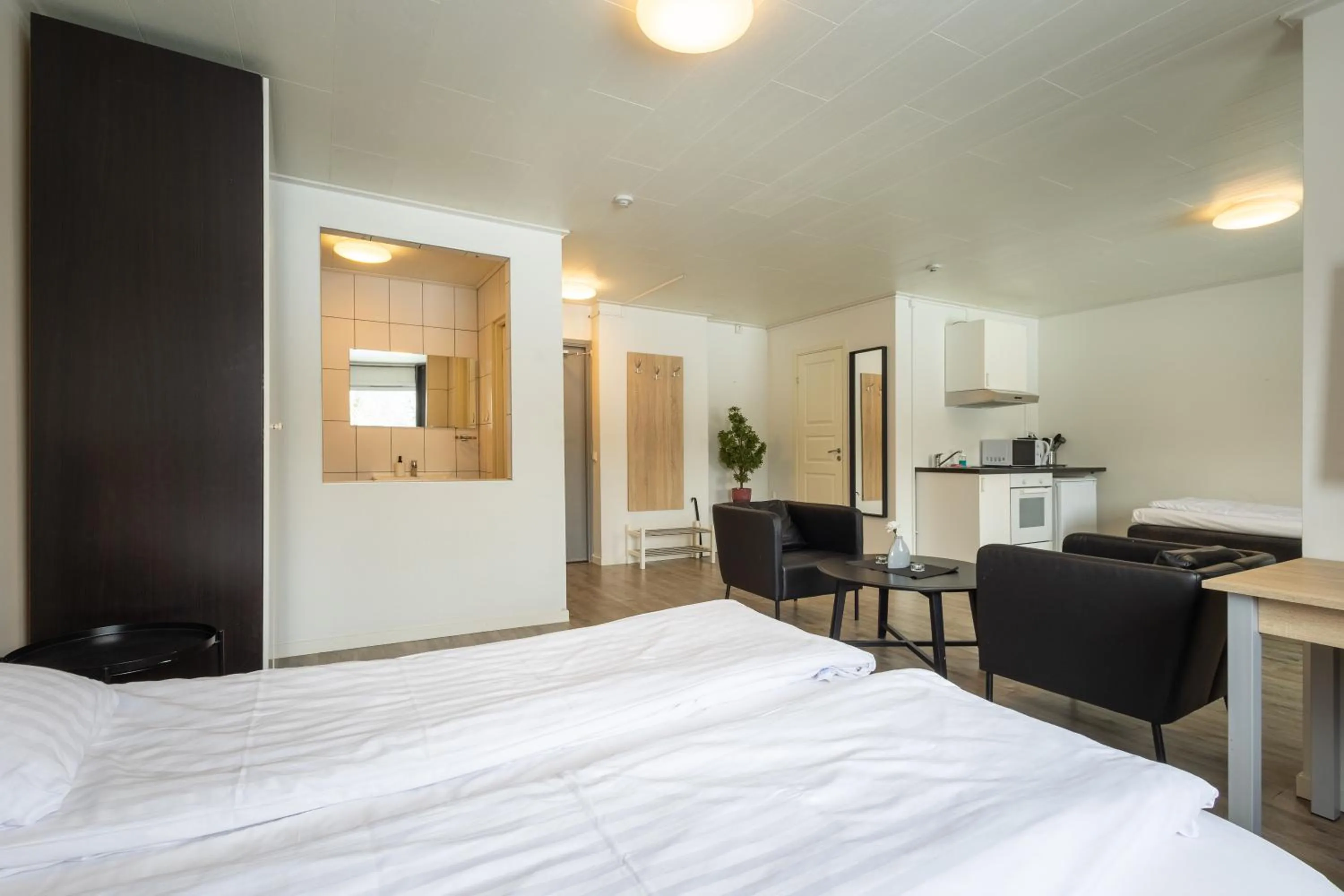 Bedroom in Halmstad Hotel Apartments