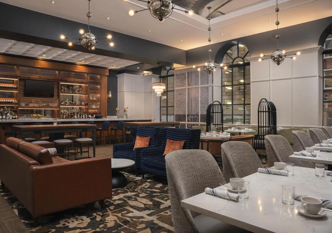 Dining area in Hotel Indigo Baltimore Downtown by IHG