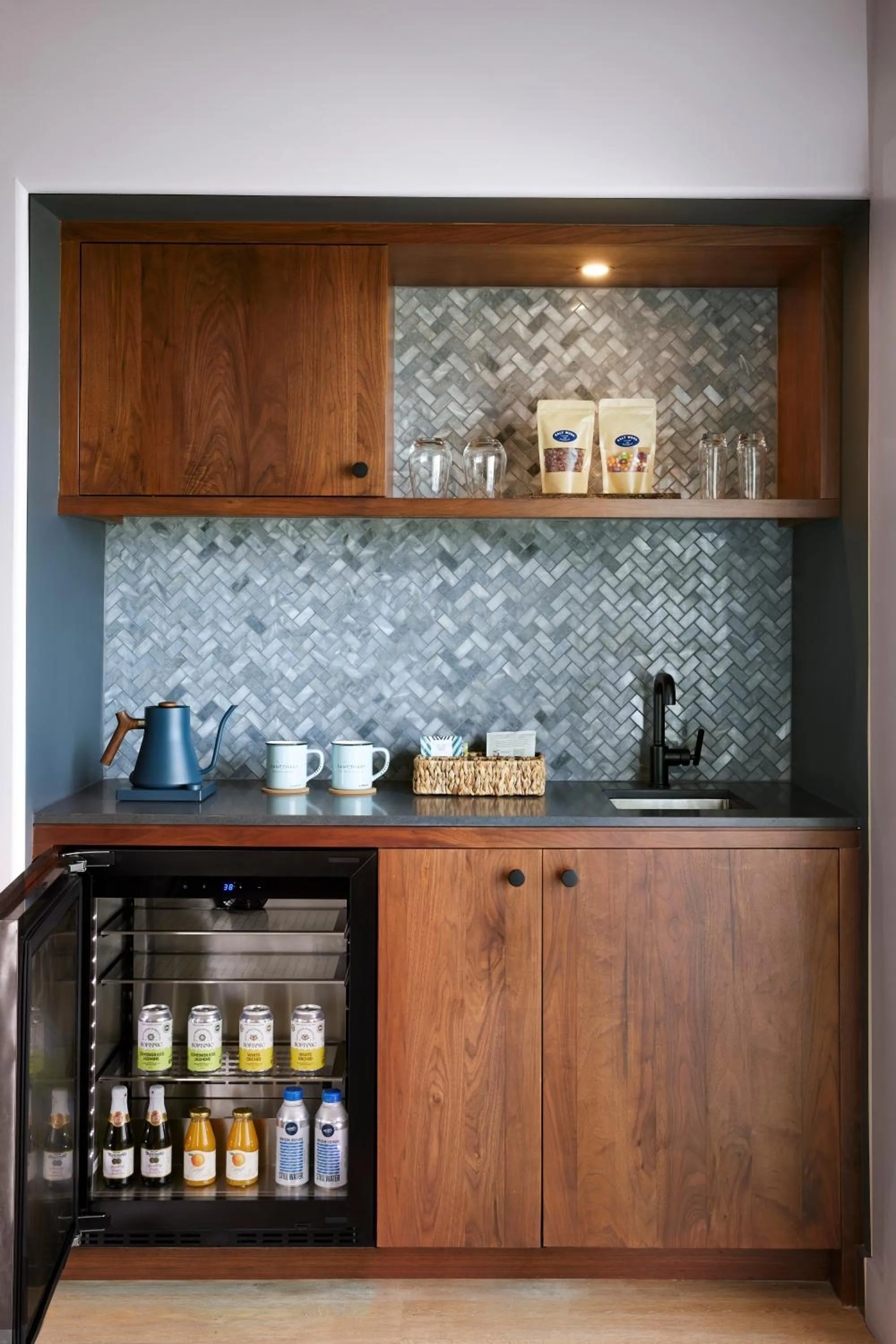 minibar in Sanctuary Beach Resort