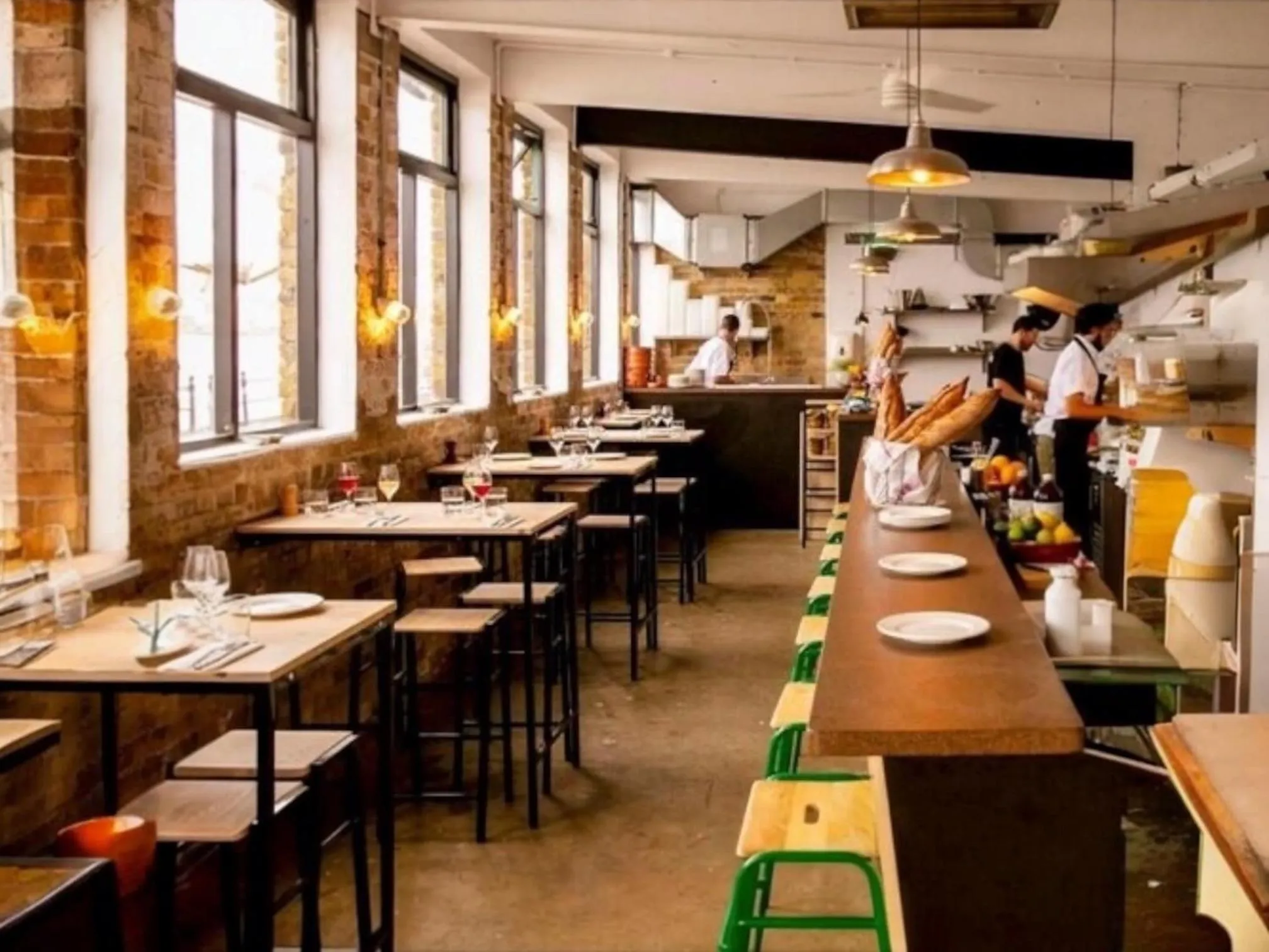 Restaurant/places to eat in Margate Duplex with Private Terrace Air Conditioning The Duplex