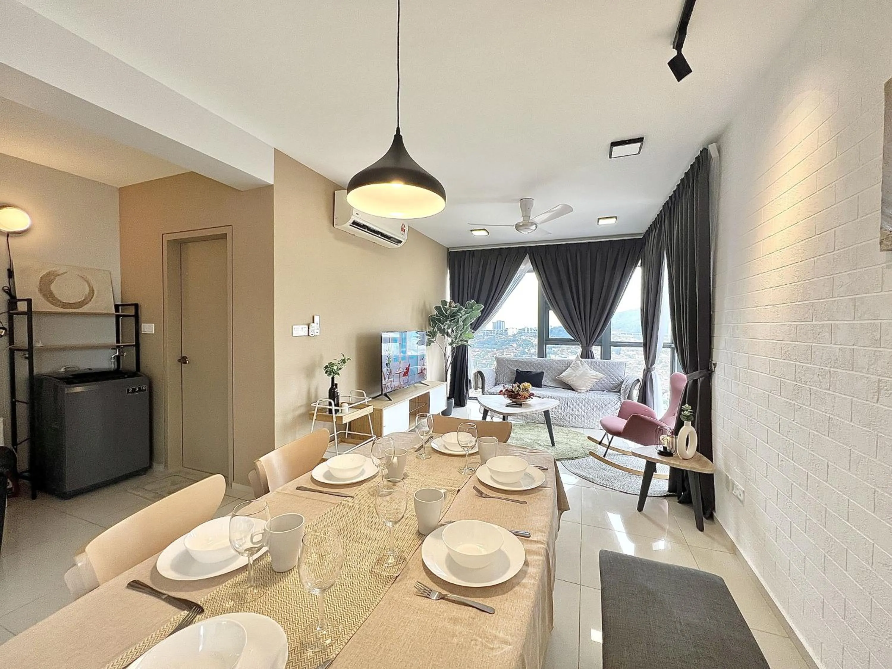 Dining area in EkoCheras by MOKA at CHERAS