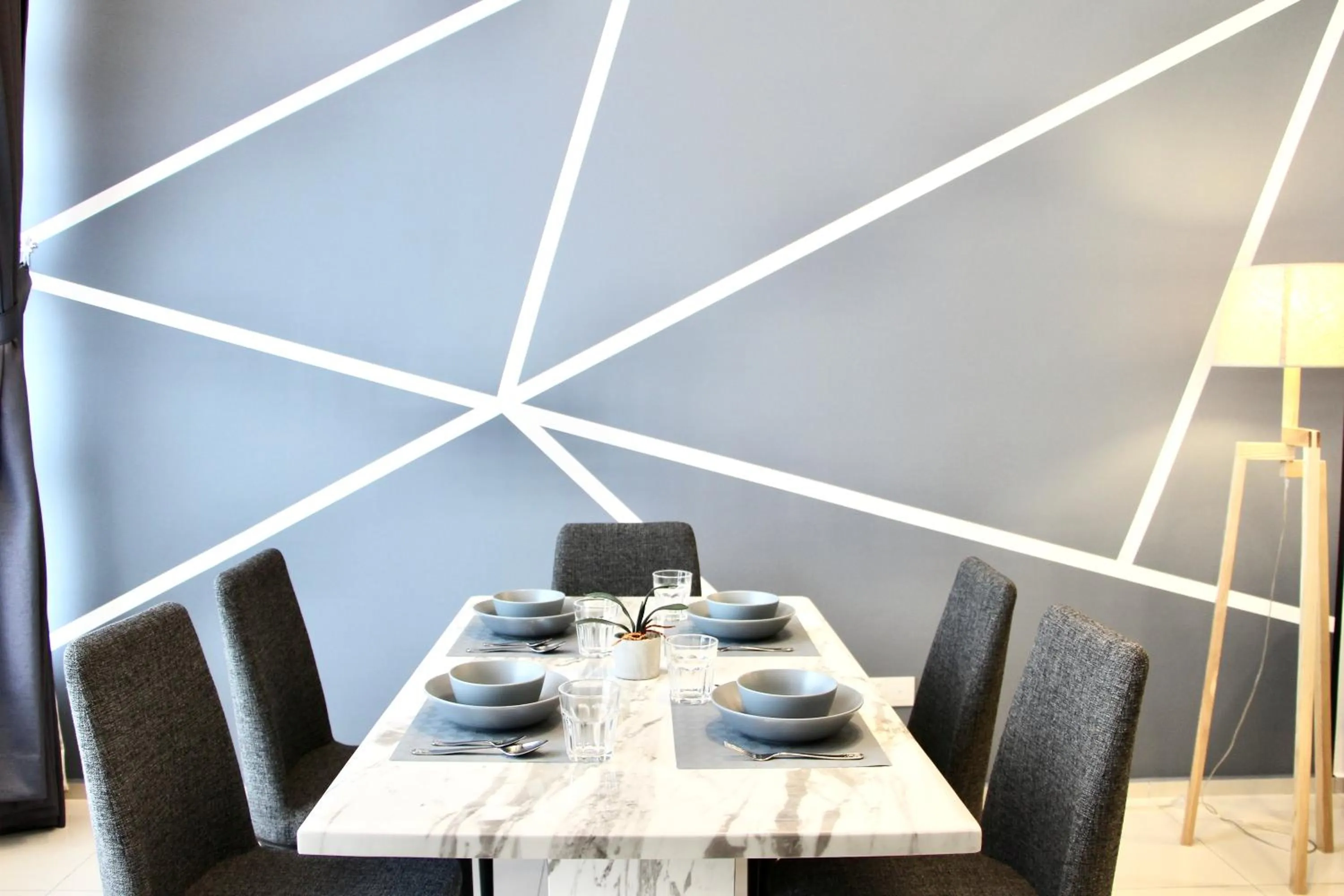 Dining area in EkoCheras by MOKA at CHERAS