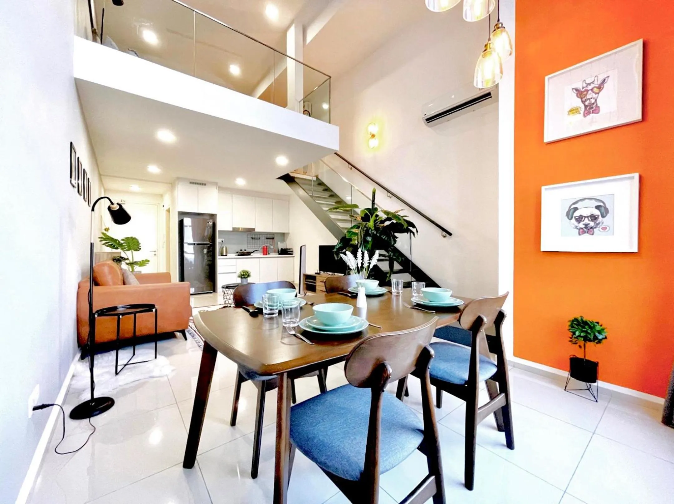 Seating area in EkoCheras by MOKA at CHERAS