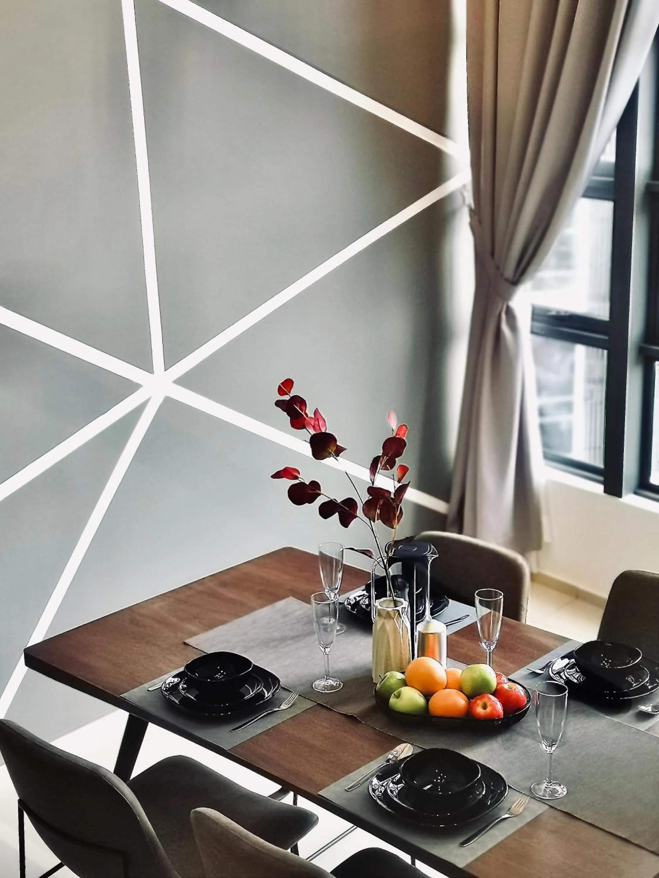 Dining area in EkoCheras by MOKA at CHERAS