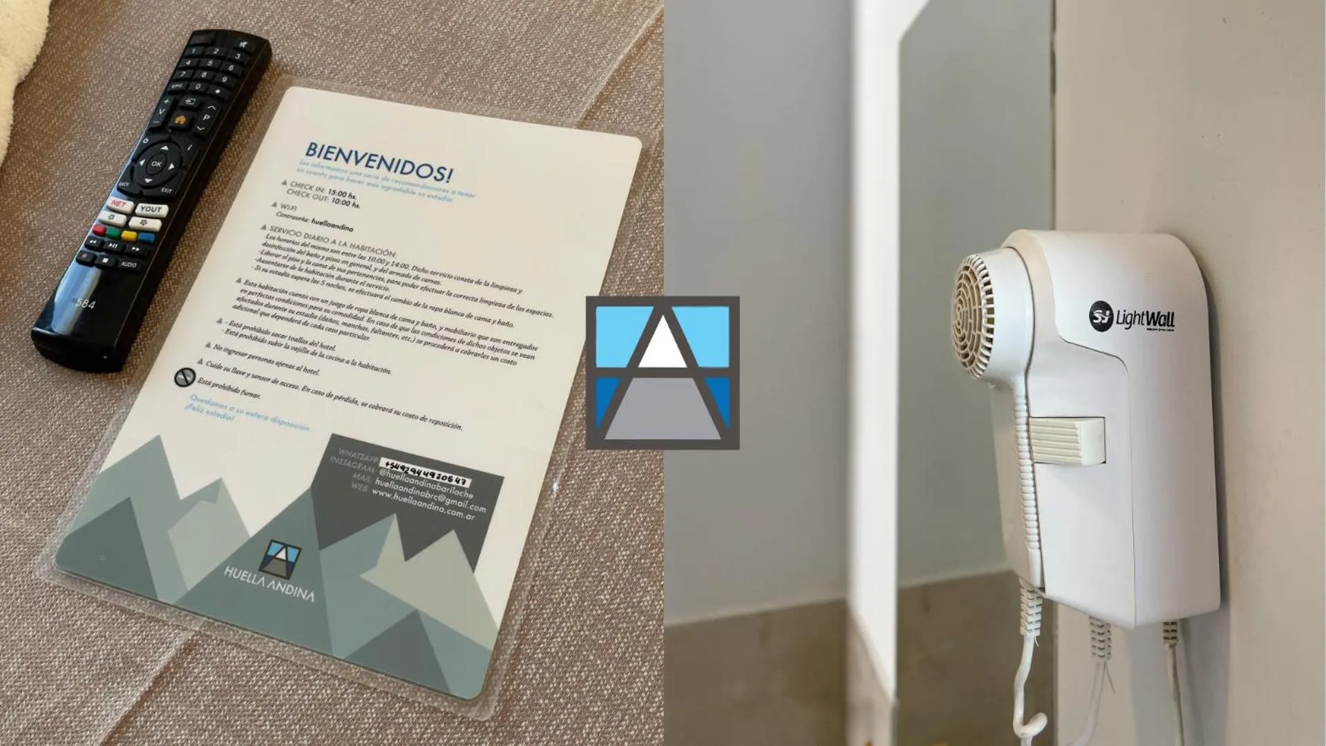 Bathroom in Huella Andina