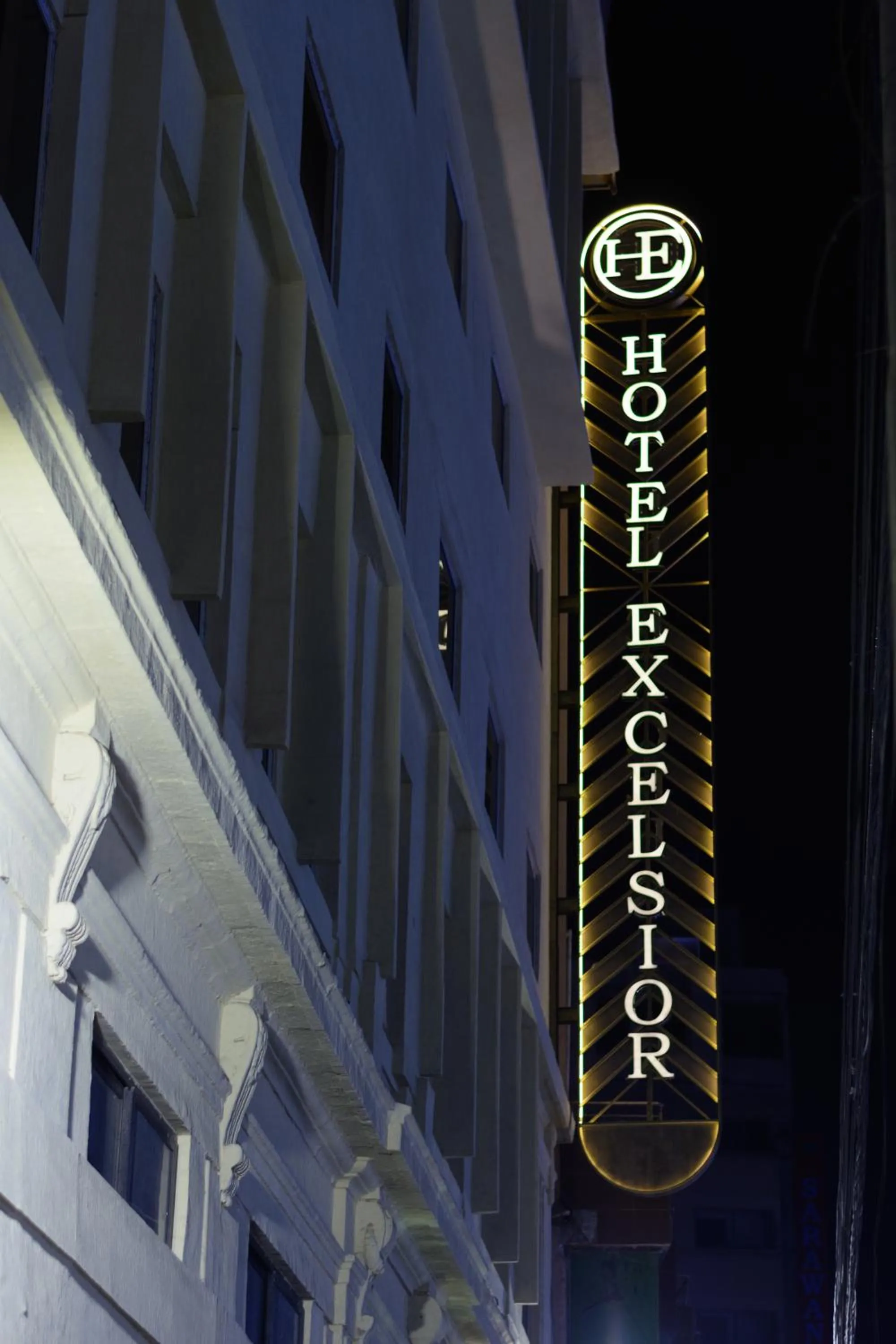 Logo/Certificate/Sign in Hotel Excelsior Karachi