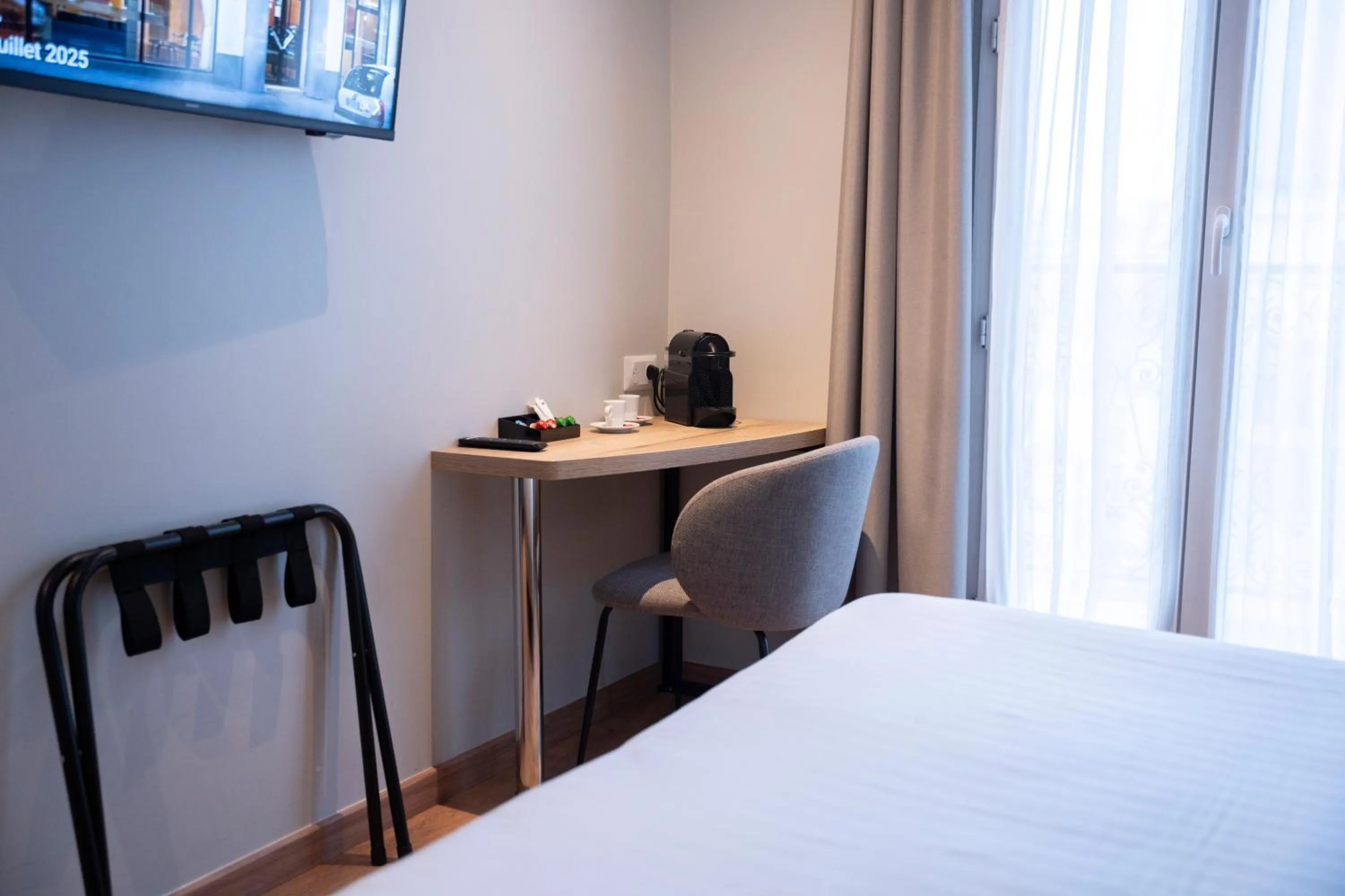 Coffee/tea facilities, Bed in Verlain