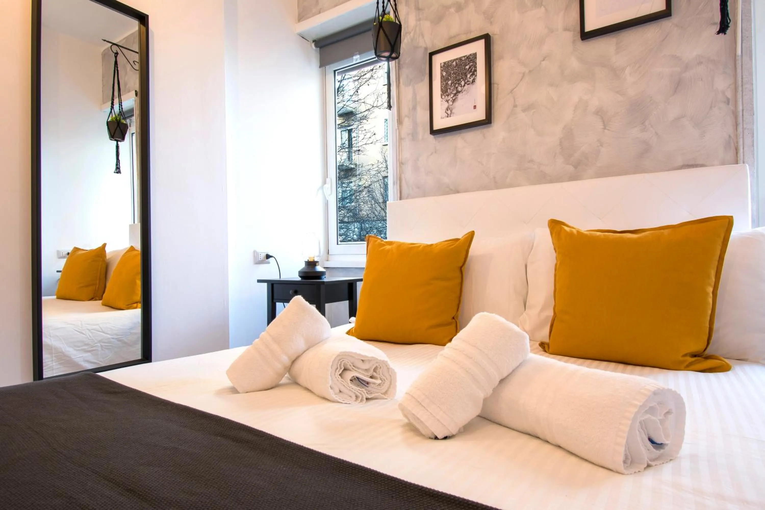 Bed in Piccolo Hotel Boutique