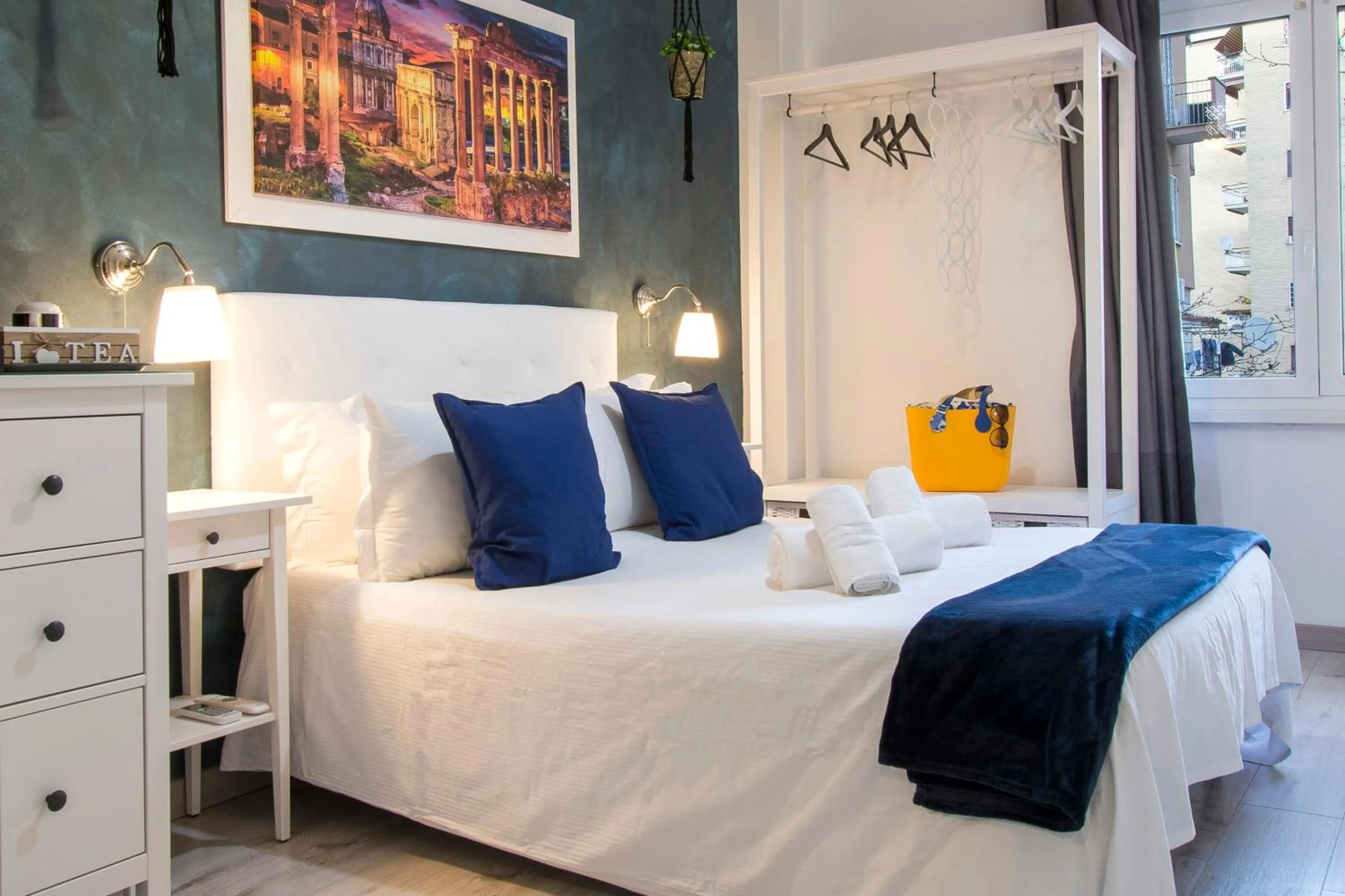 Bed in Piccolo Hotel Boutique