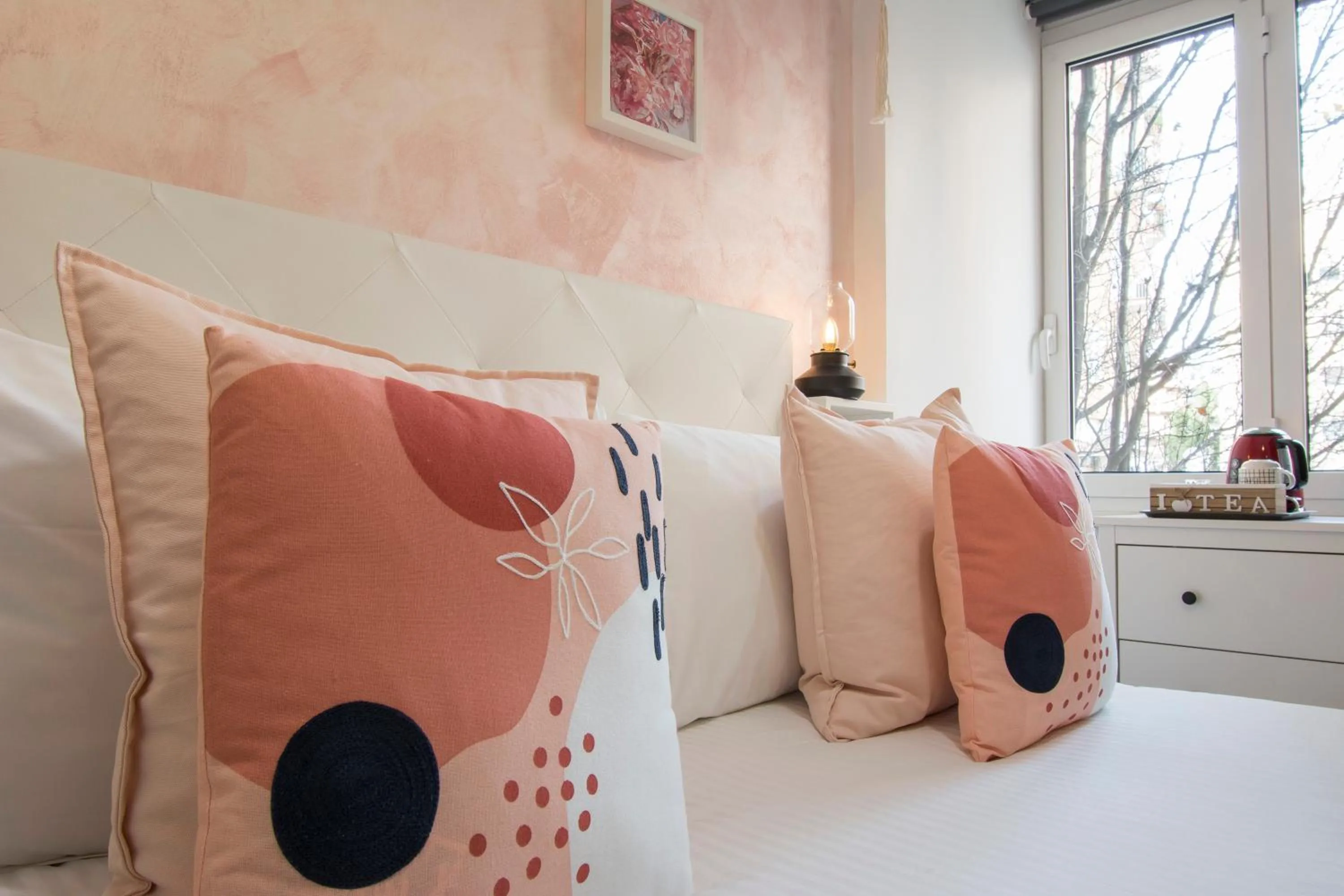 Bed in Piccolo Hotel Boutique