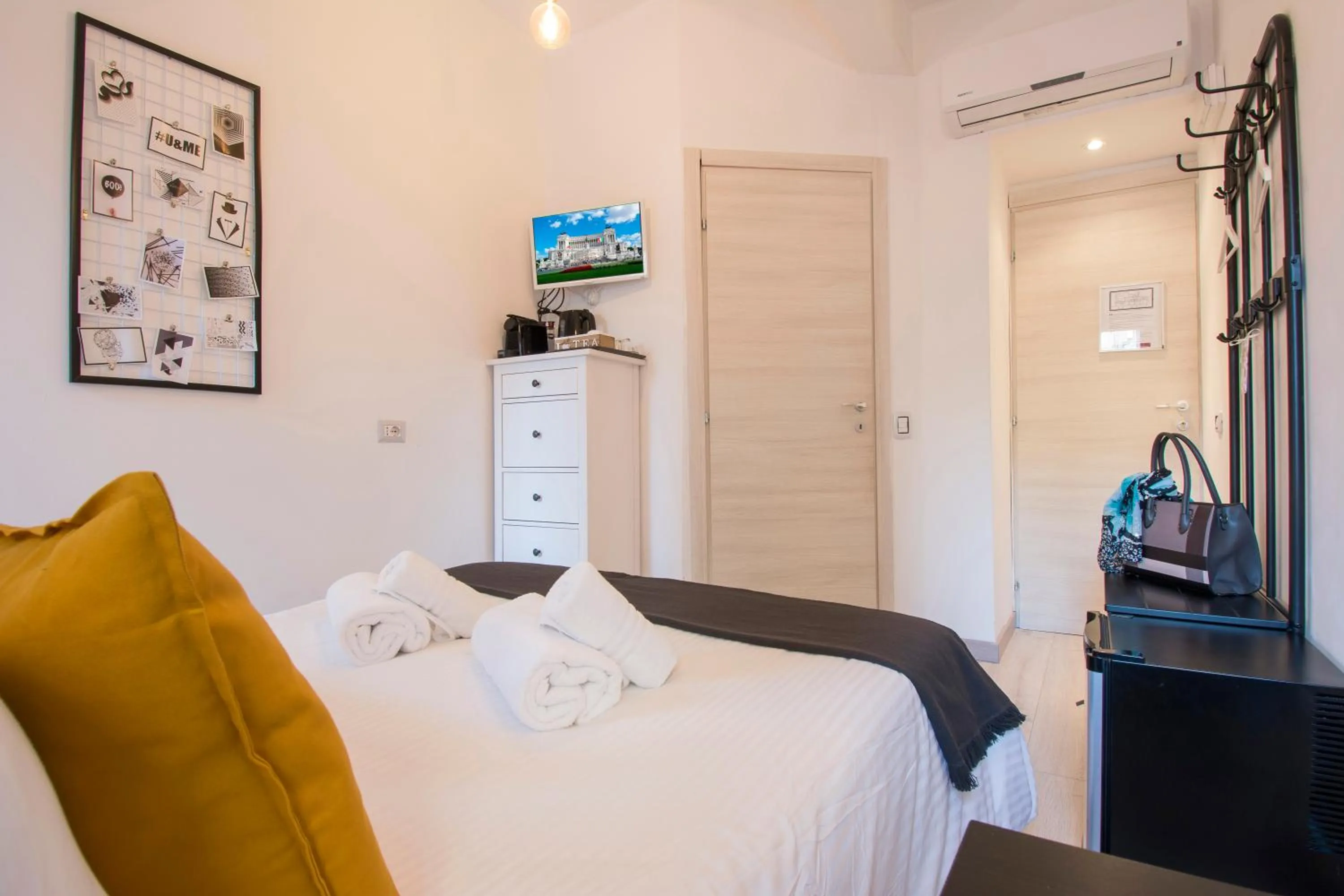 Bed in Piccolo Hotel Boutique