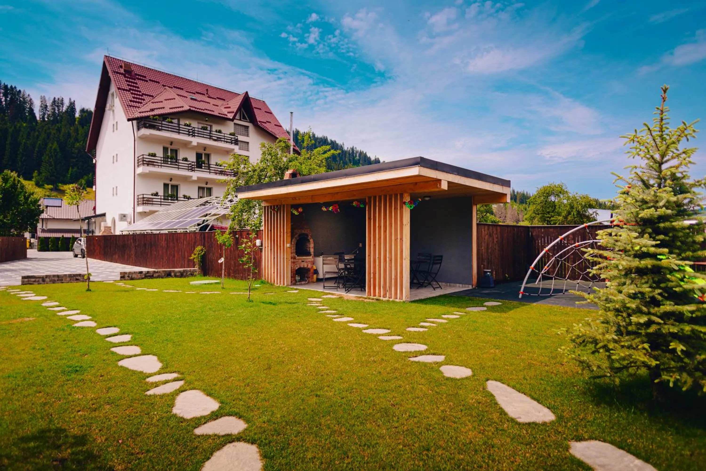 Garden in Chalet 173