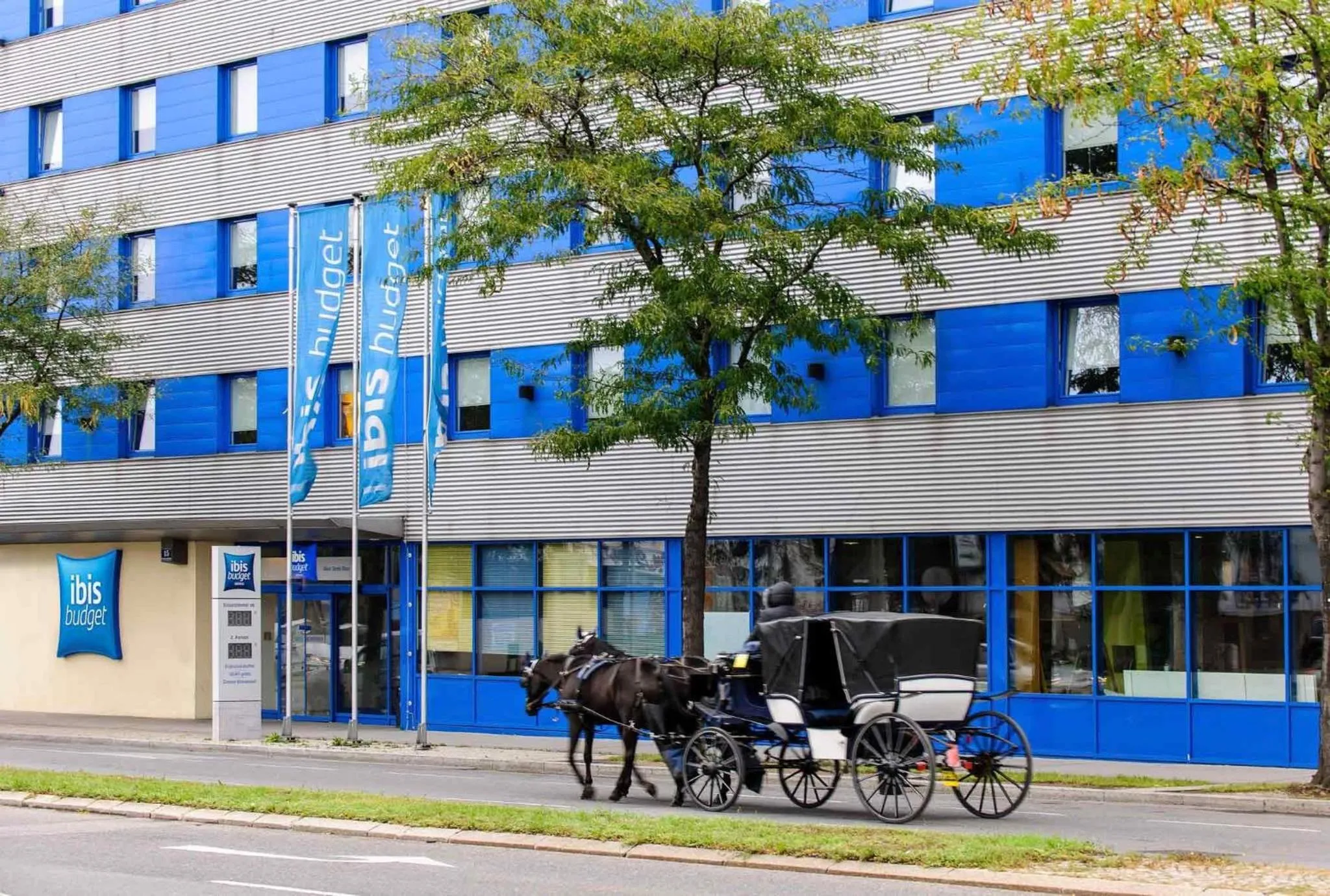 Property building in Ibis budget Wien Sankt Marx