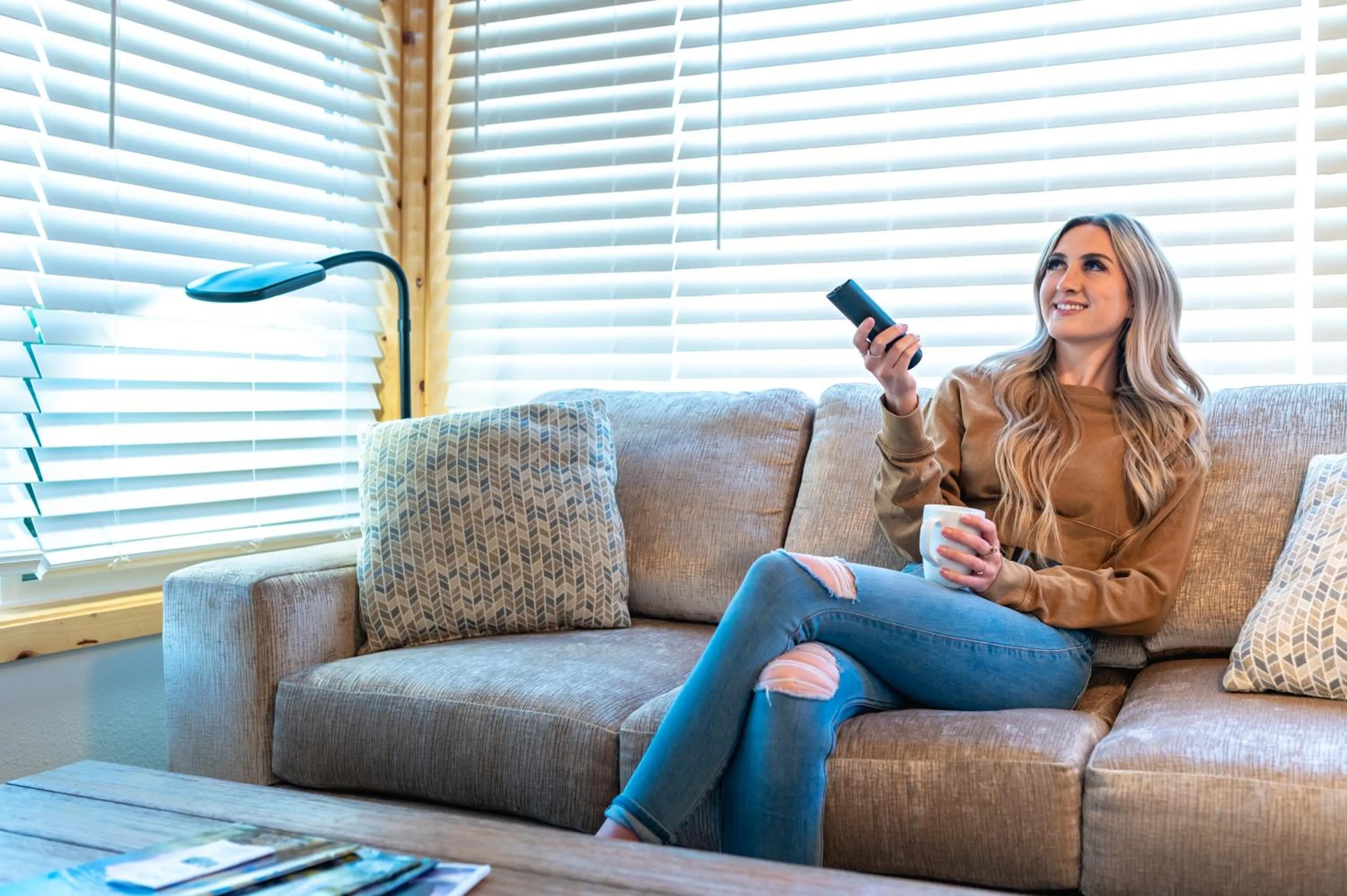 Seating area in Terimore Lodging by the Sea