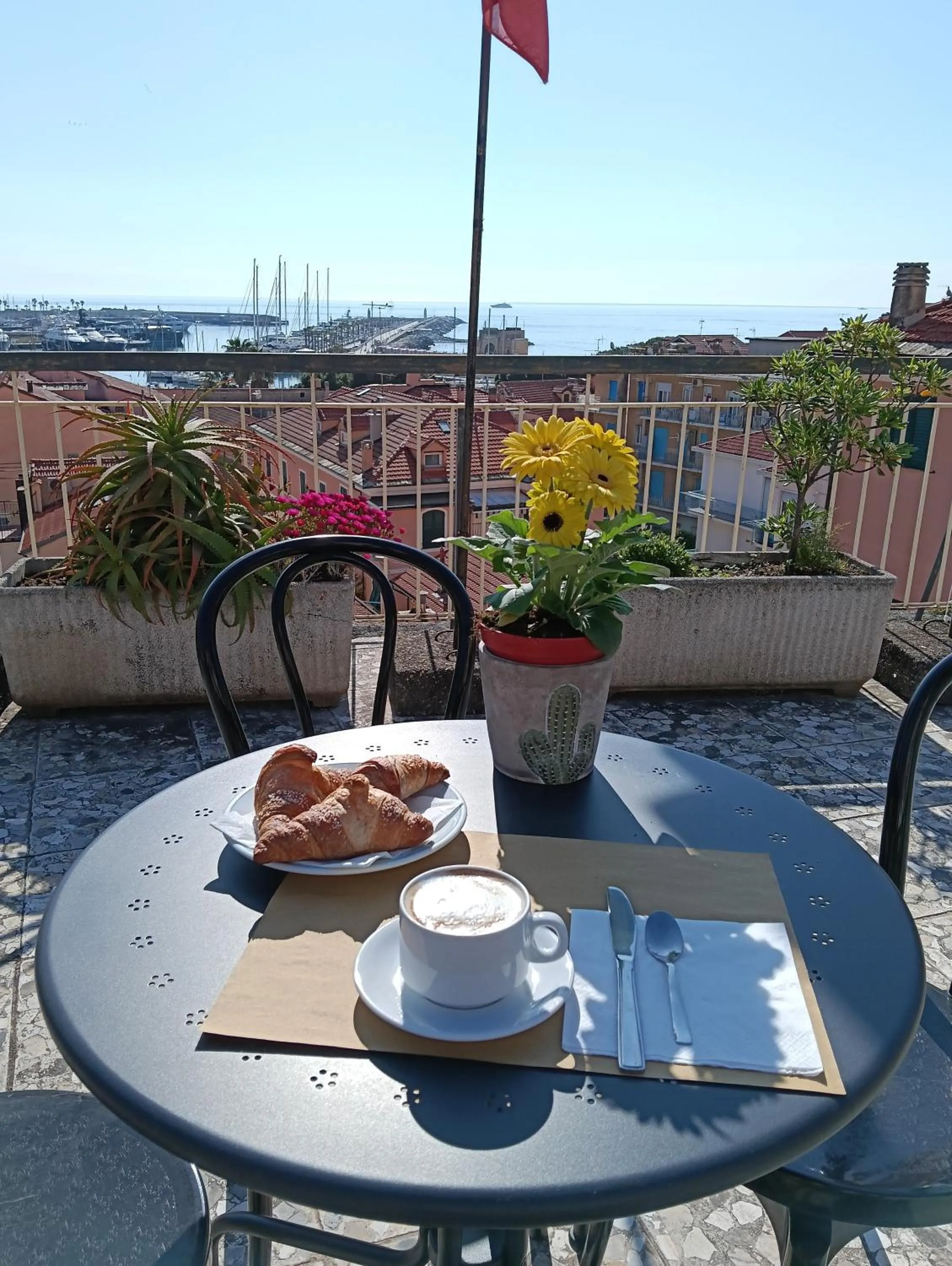 Balcony/Terrace in Hotel Robinia