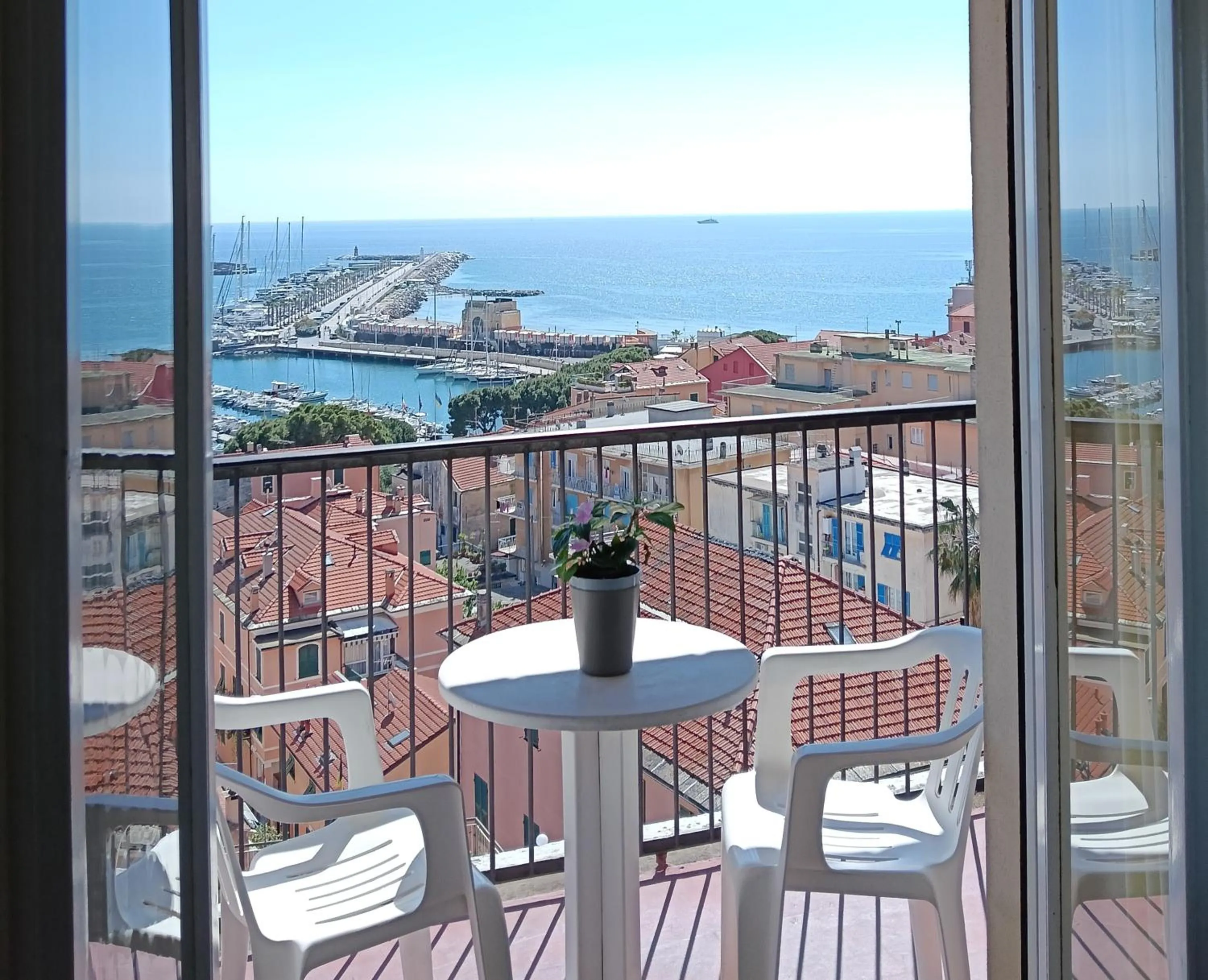 Balcony/Terrace in Hotel Robinia