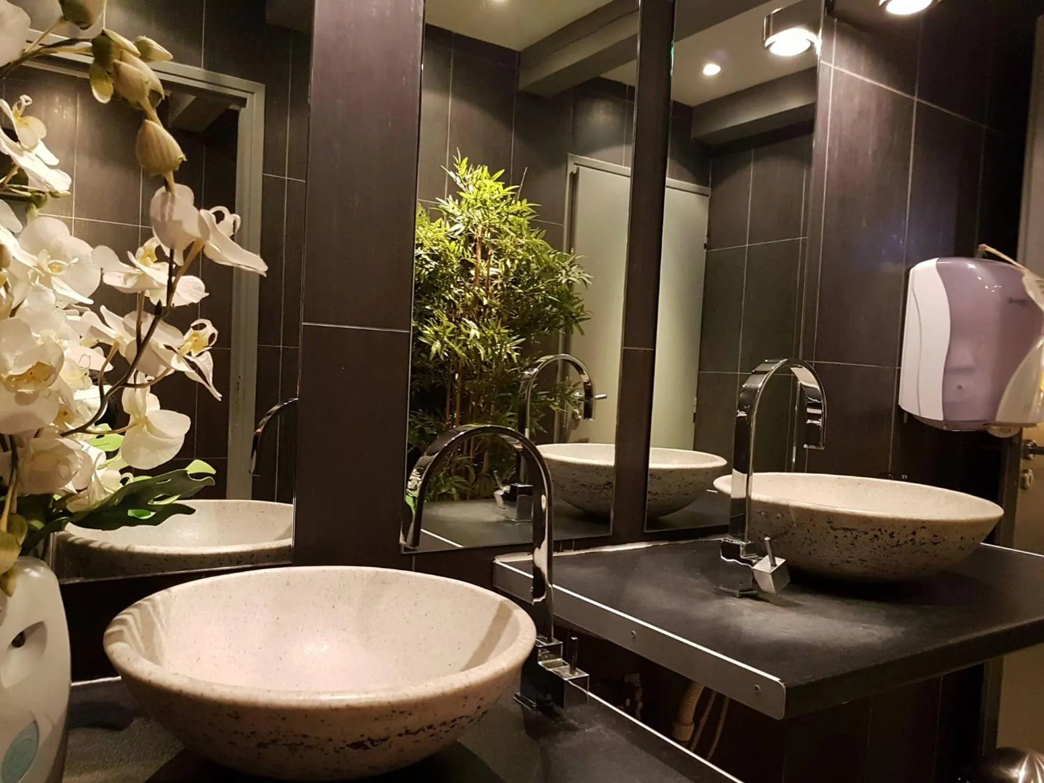 Shower in Hôtel Spa Les Alpes