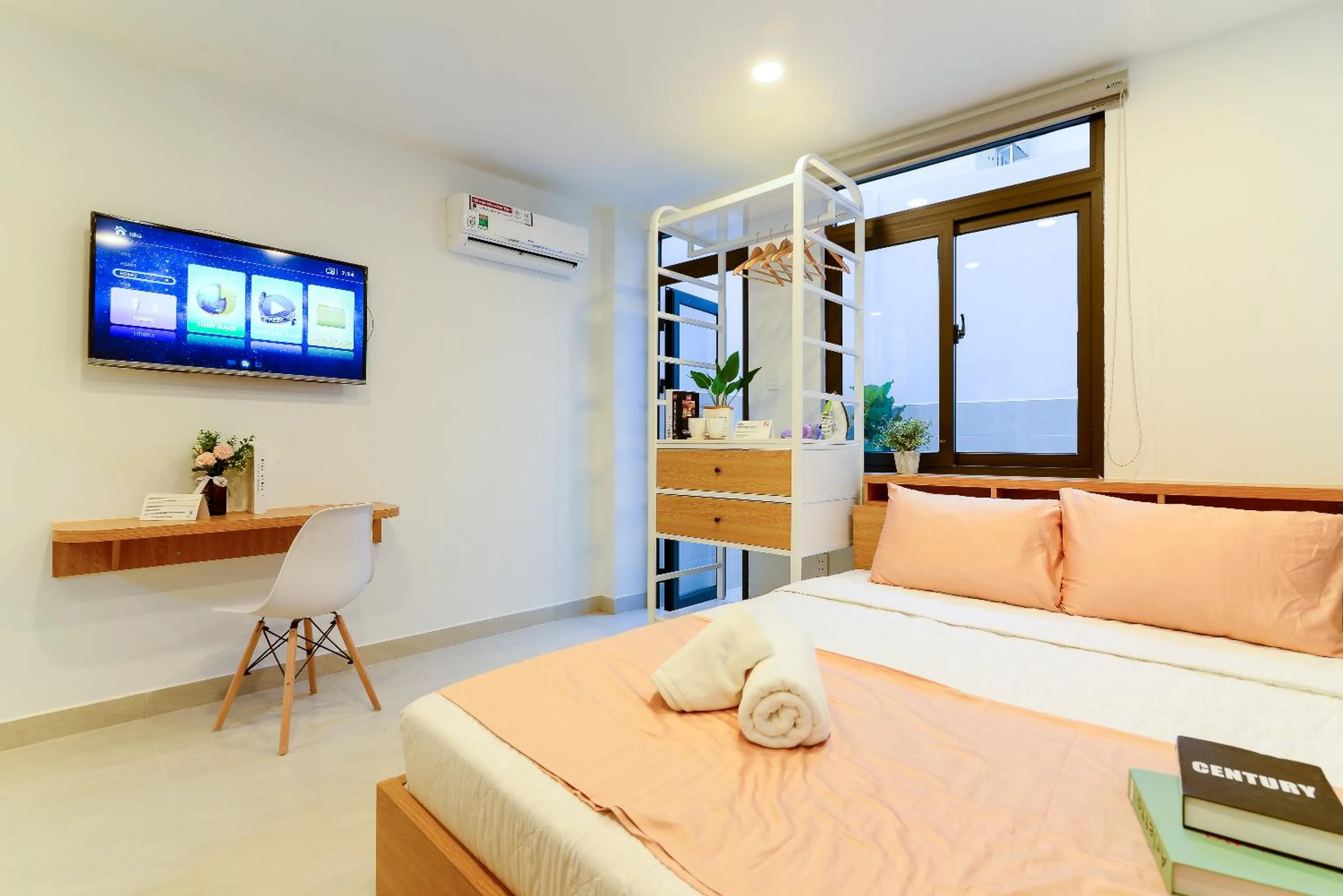 TV and multimedia, Bed in Cozrum Homes - Rivera Corner