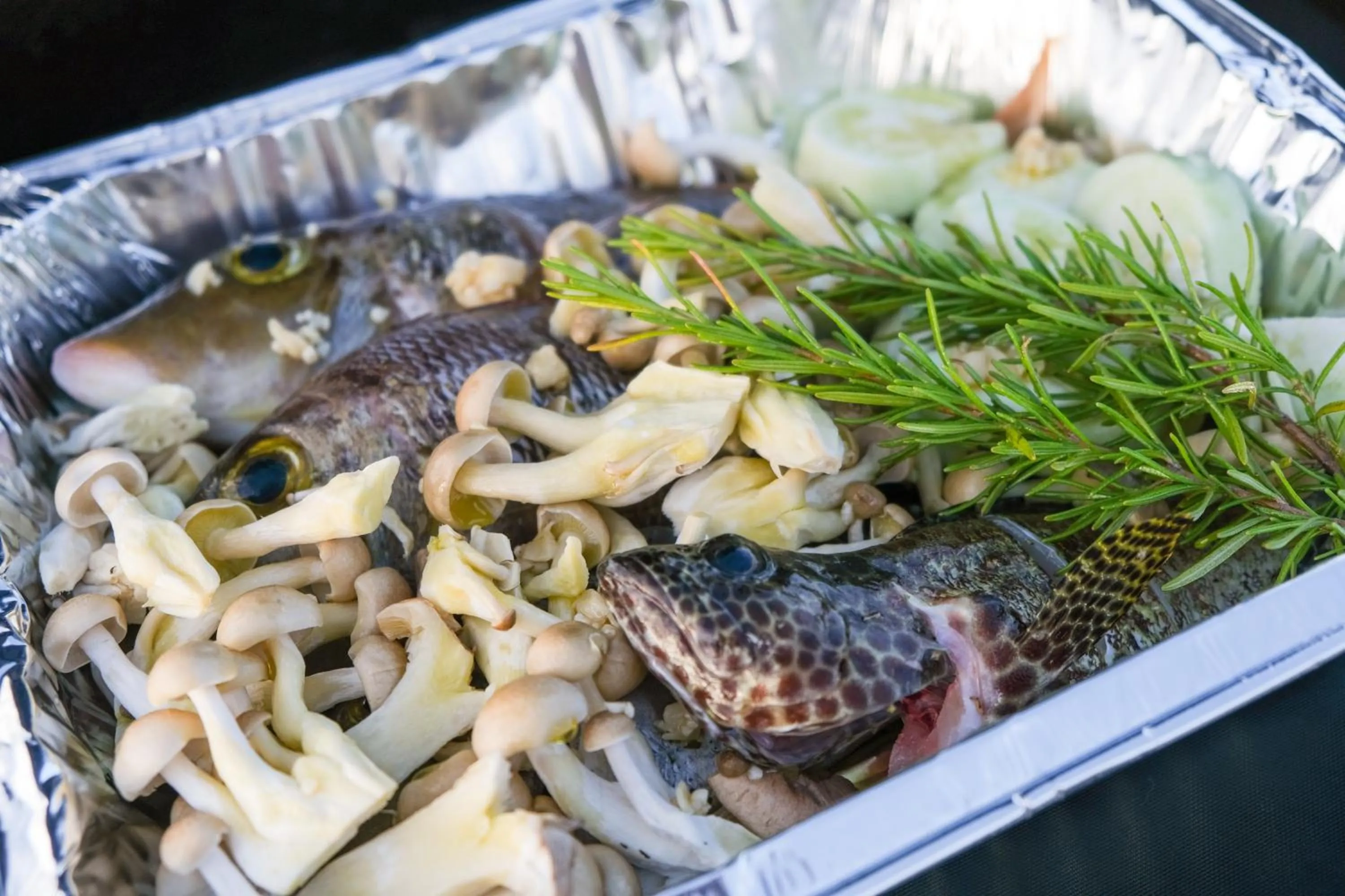 BBQ facilities in Blue Ocean Resort