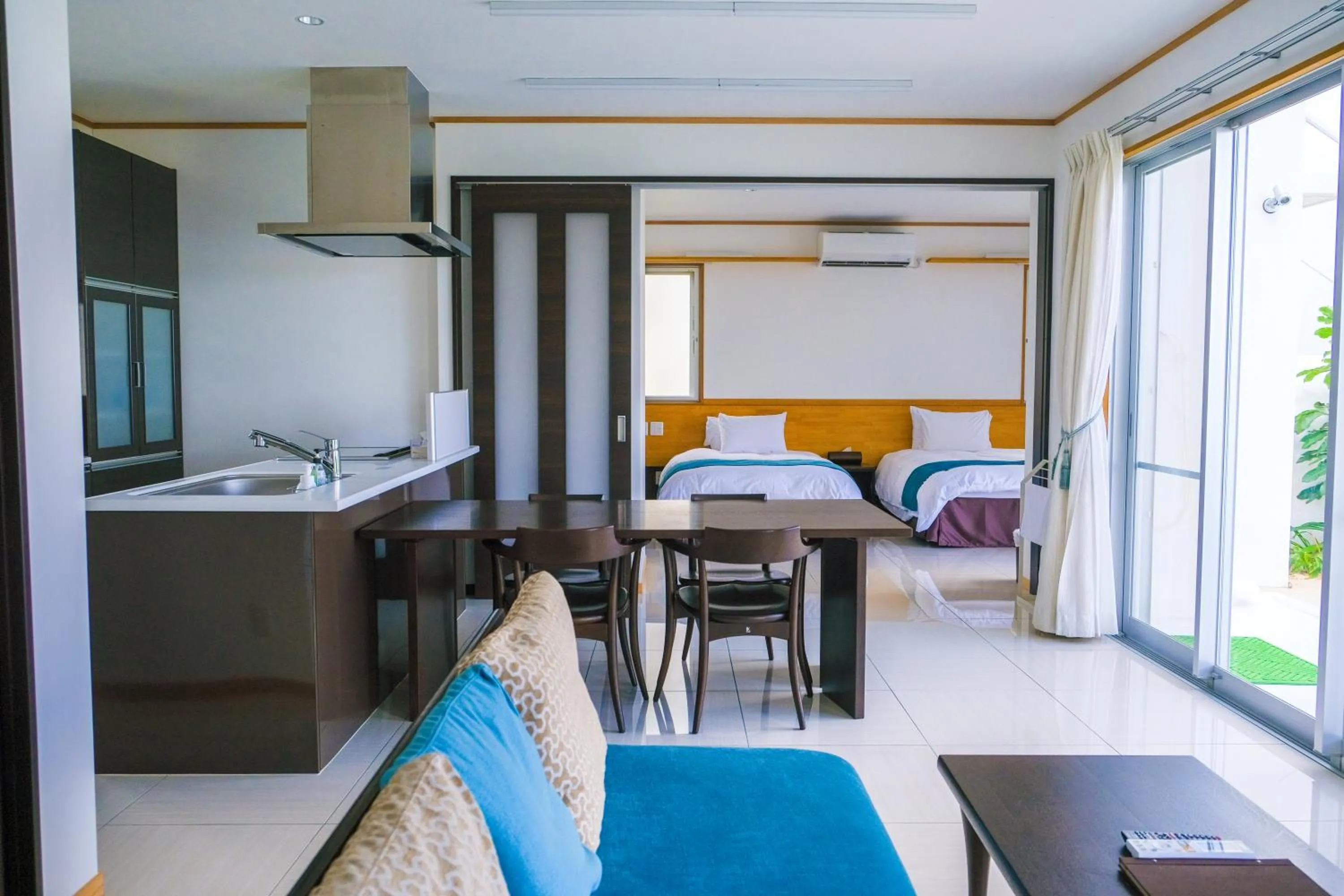 View (from property/room), Bed in Blue Ocean Resort