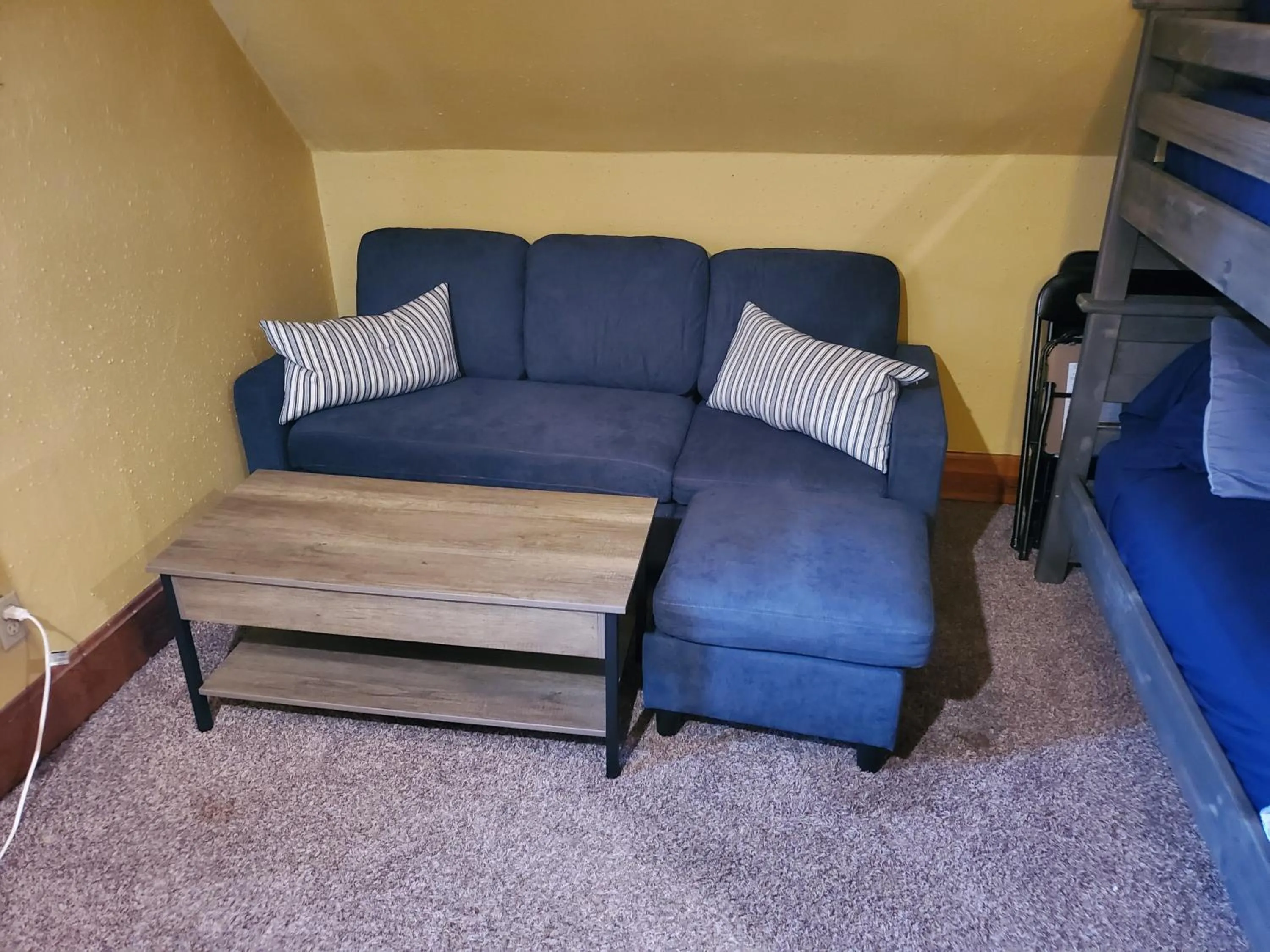 Living room in Historic Victorian Inn